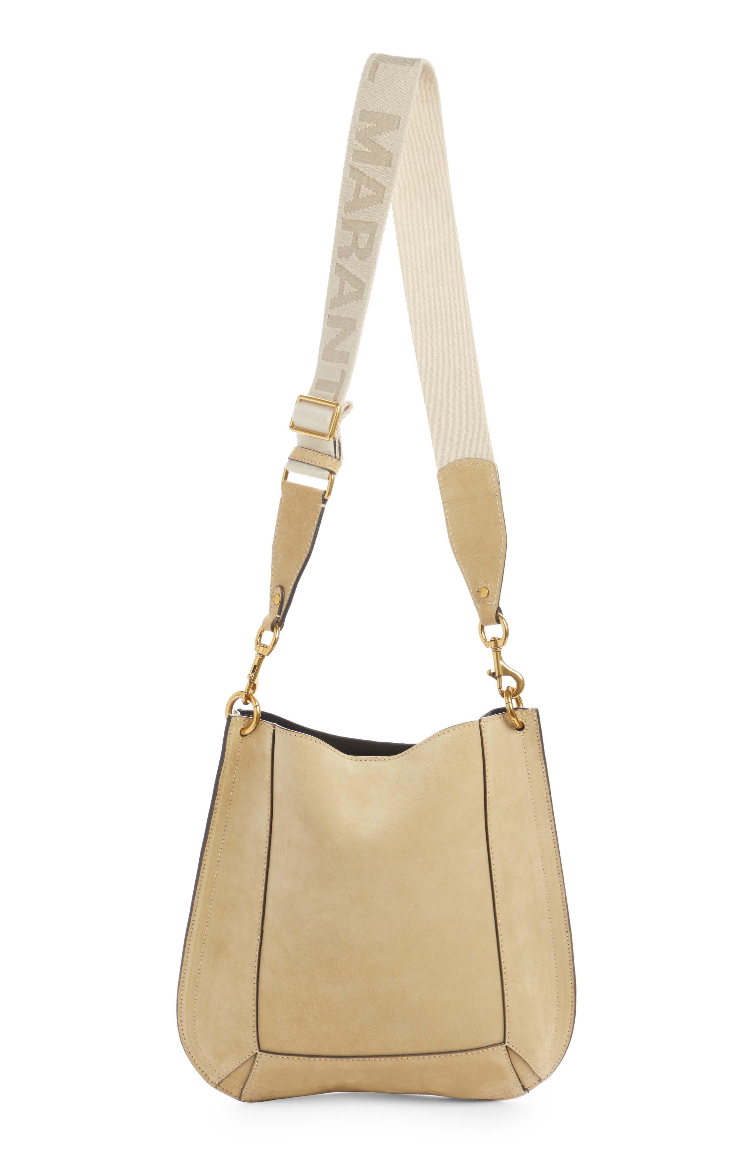 Isabel Marant Oskan Suede Hobo Bag in Beige (Natural) Lyst