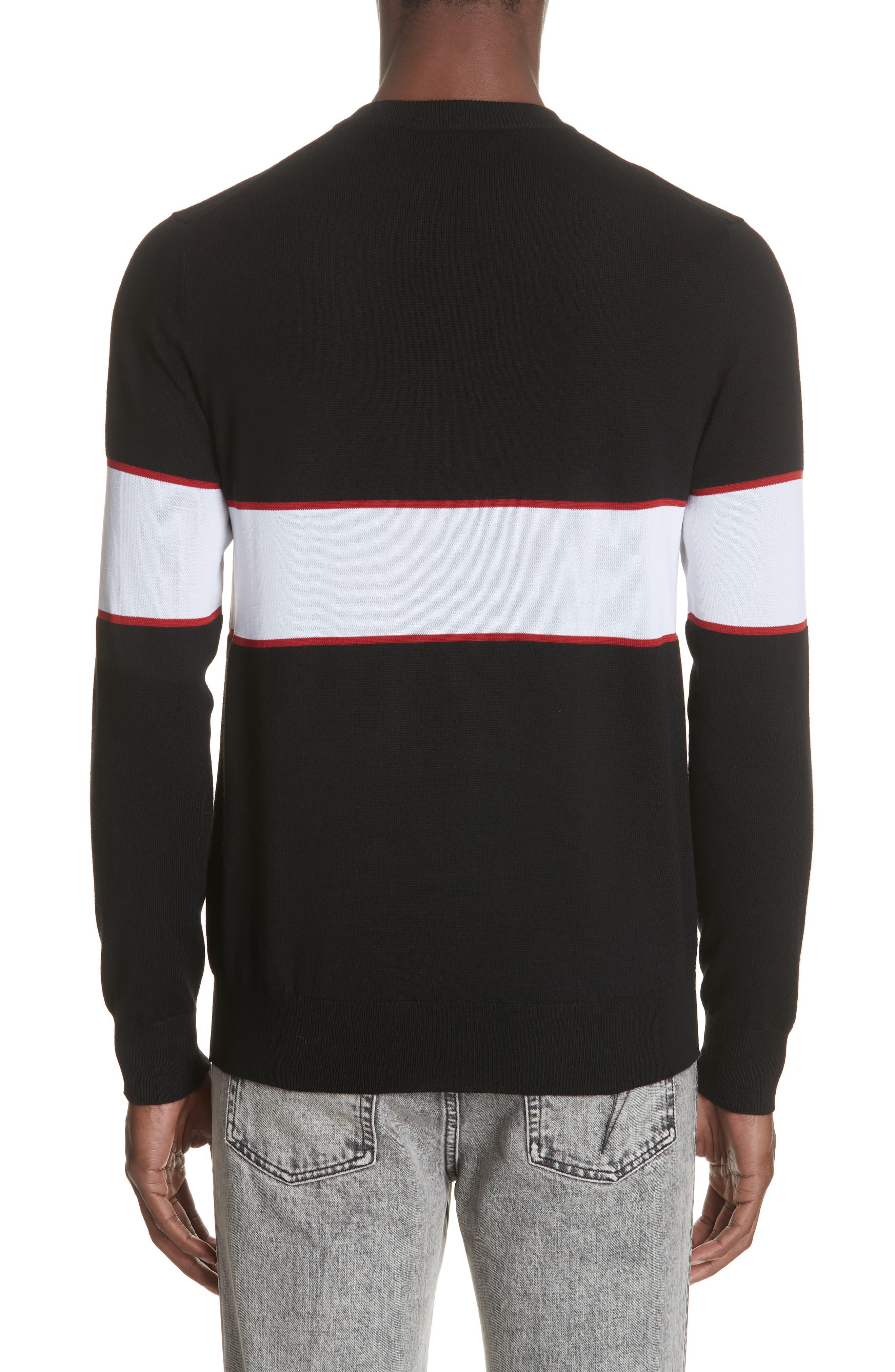 正規品　GIVENCHY LOGO BAND CREW NECK KNIT Givenchy Logo Band Knit Crewneck 100% Authentic | eBay