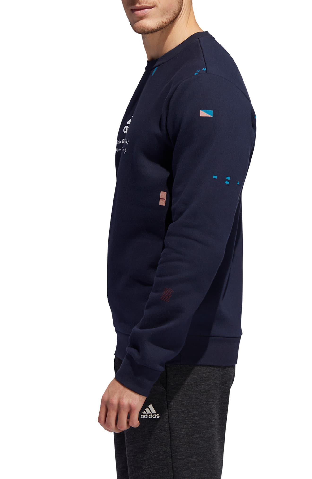 adidas global citizens crew sweatshirt