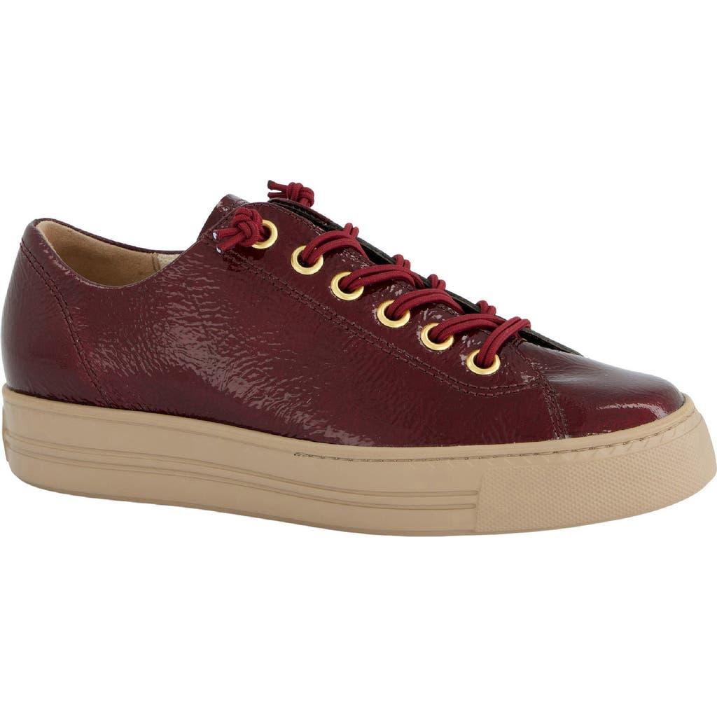 Plateau Sneaker Sneaker Rot Damen Paul Green Paul Green SUPER SOFT