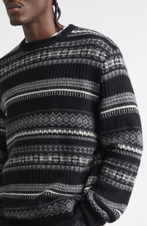 TAKAHIROMIYASHITA TheSoloist. Fair Isle Wool Creweck Sweater in