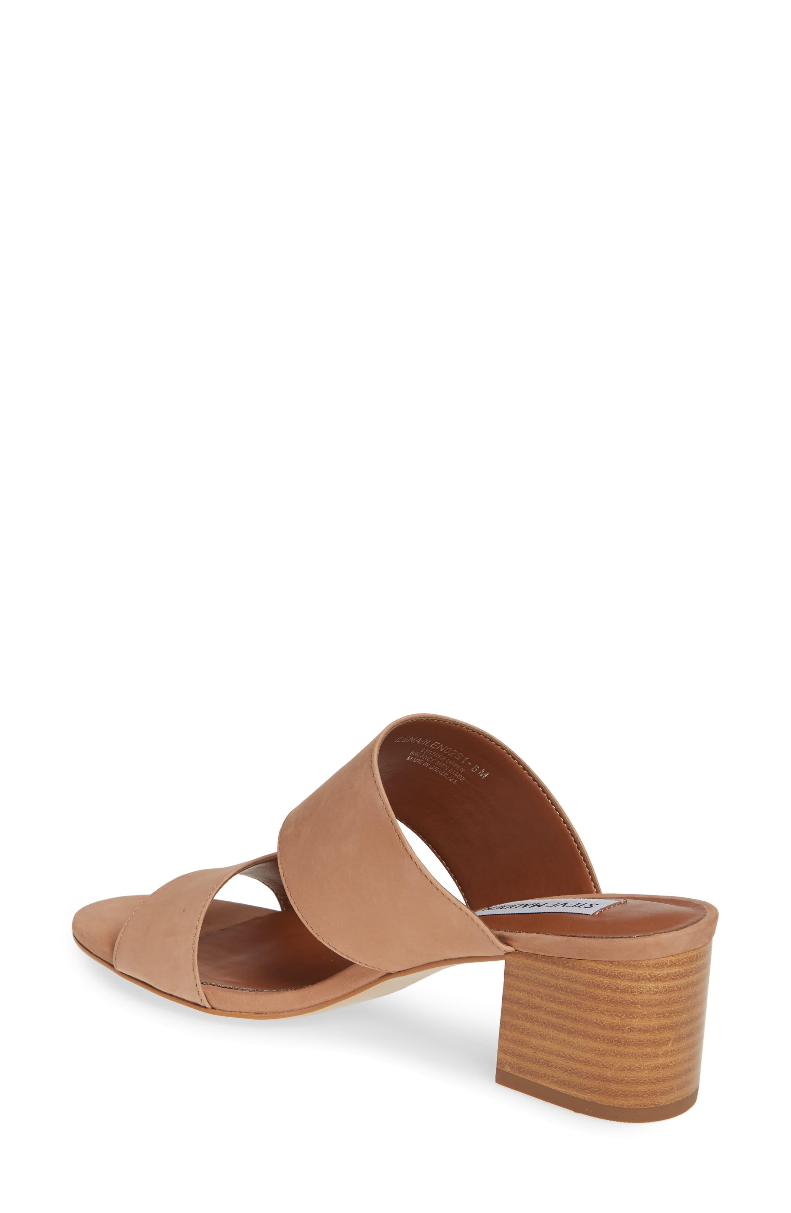 ilena block heel slide sandal