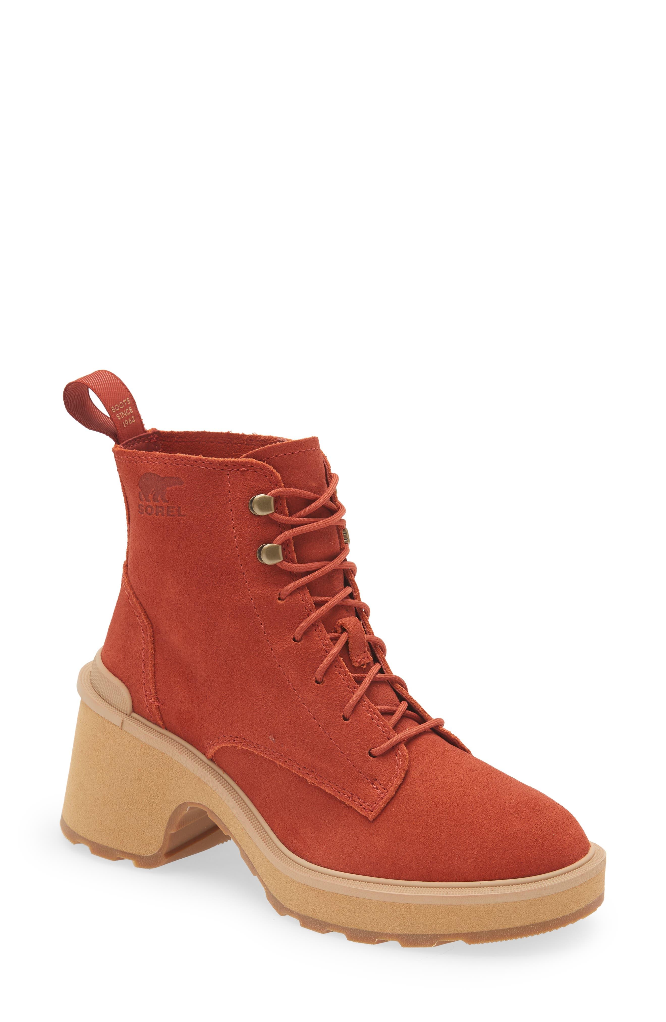 sorel lace up boots