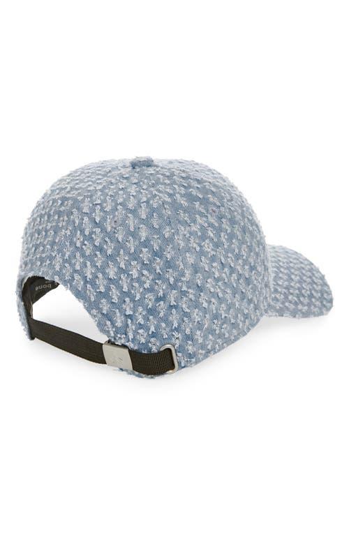 【rag & bone 】Harlow Denim Baseball Hat デニムキャップ rag & bone Women's Harlow Denim Baseball Cap, Denim, Blue, M
