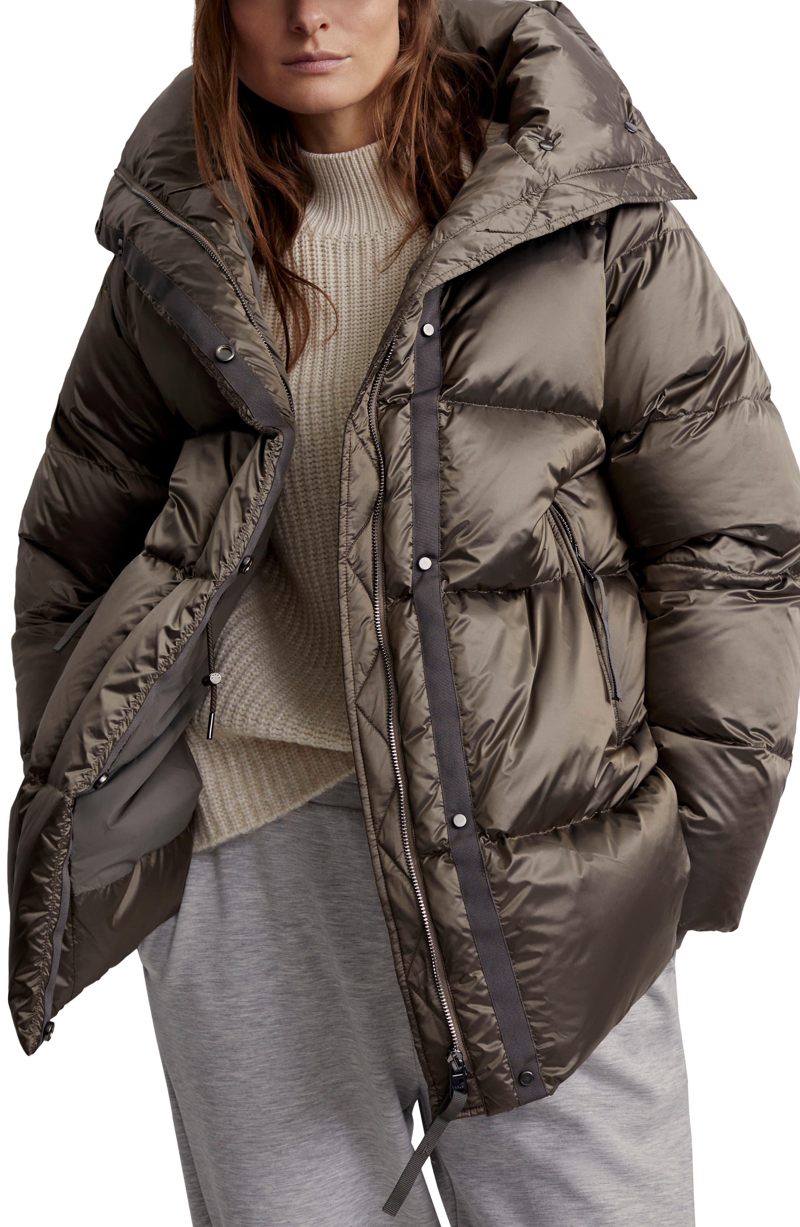 Varley Canton Down Puffer Jacket in Black Lyst
