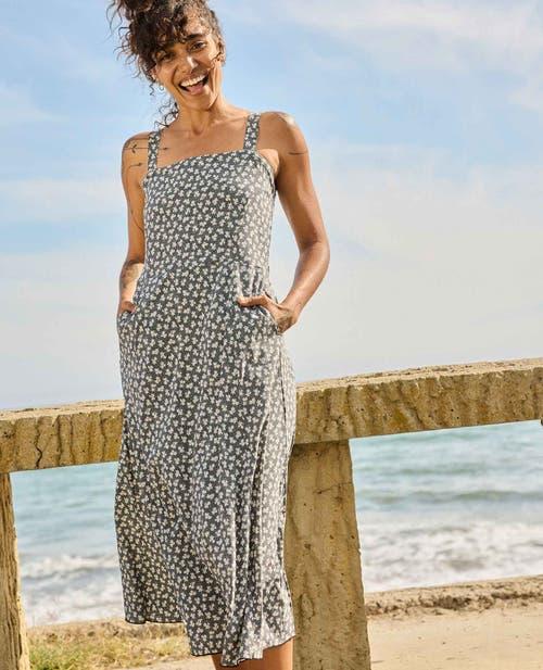 midi black sleeveless dress Tanya Taylor | Carly Dress | Black