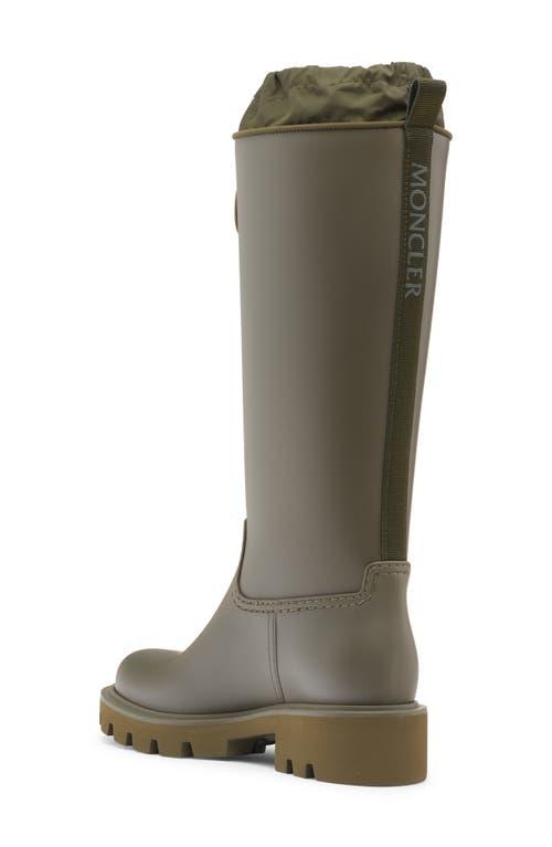 レインブーツ Moncler KICKSTREAM HIGH RAIN BOOTS Moncler Black Kickstream High Rain Boots Moncler