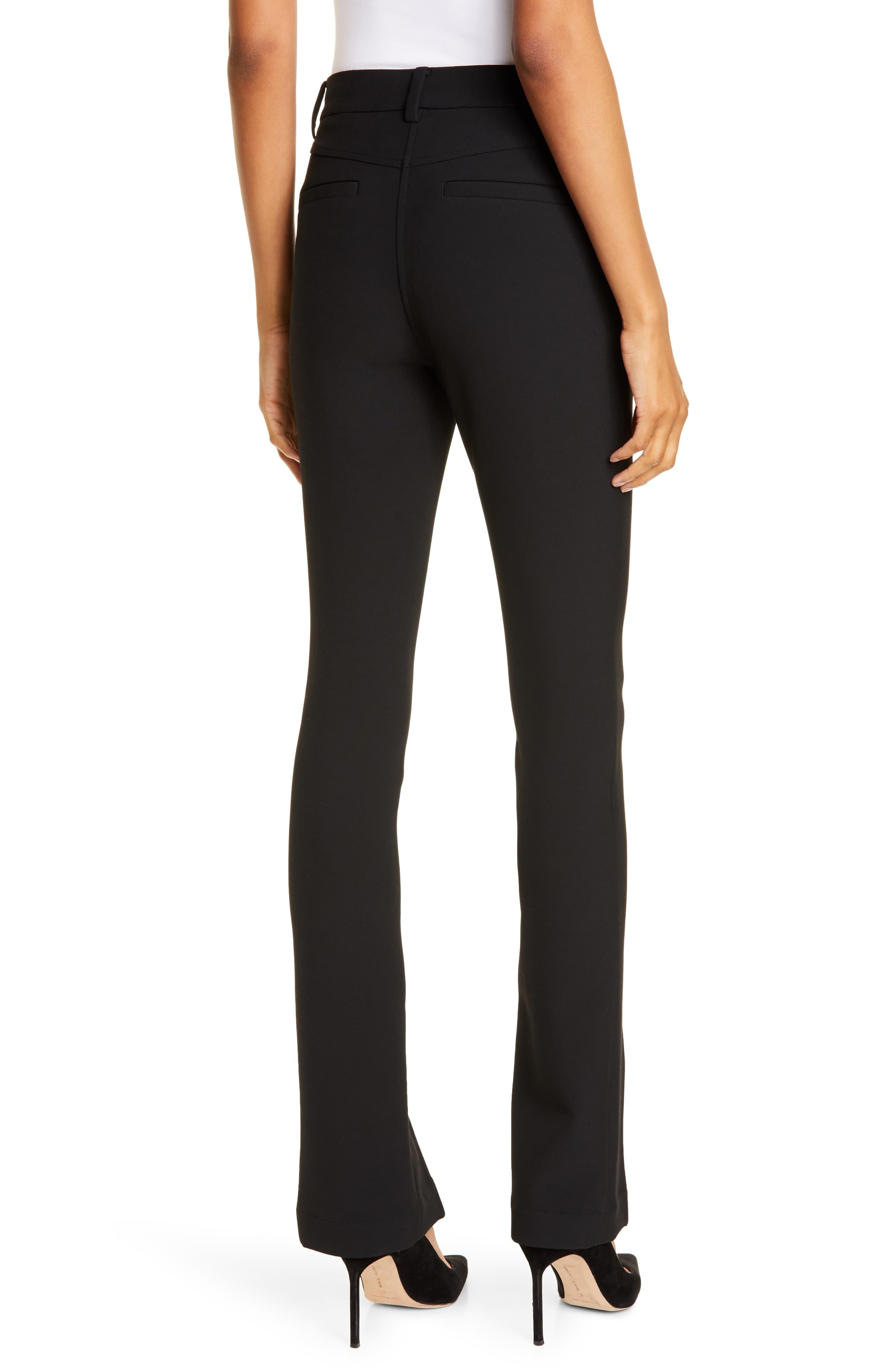 A.L.C. Conway Front Slit Pants in Black - Lyst