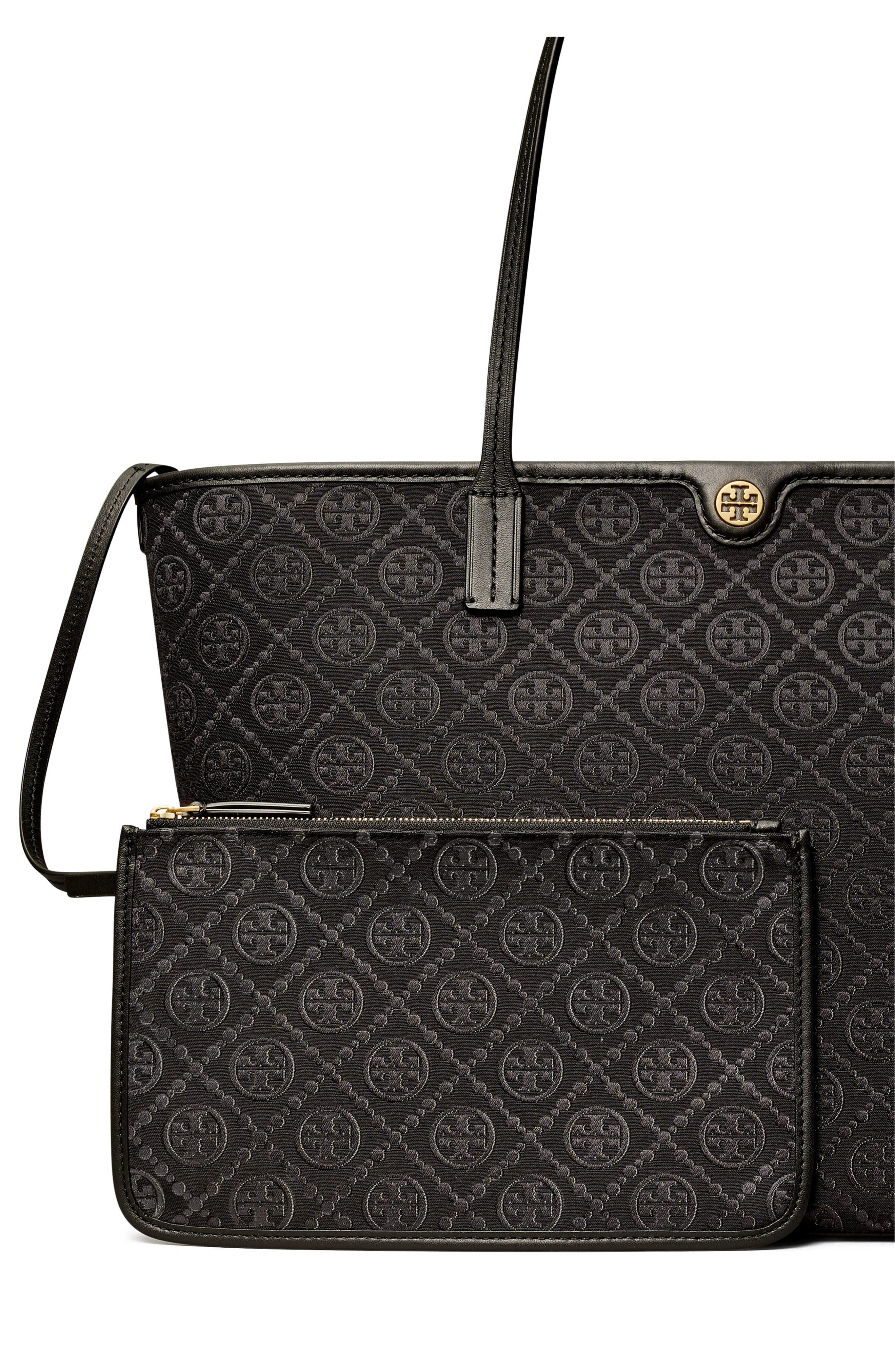 Tory top black tote