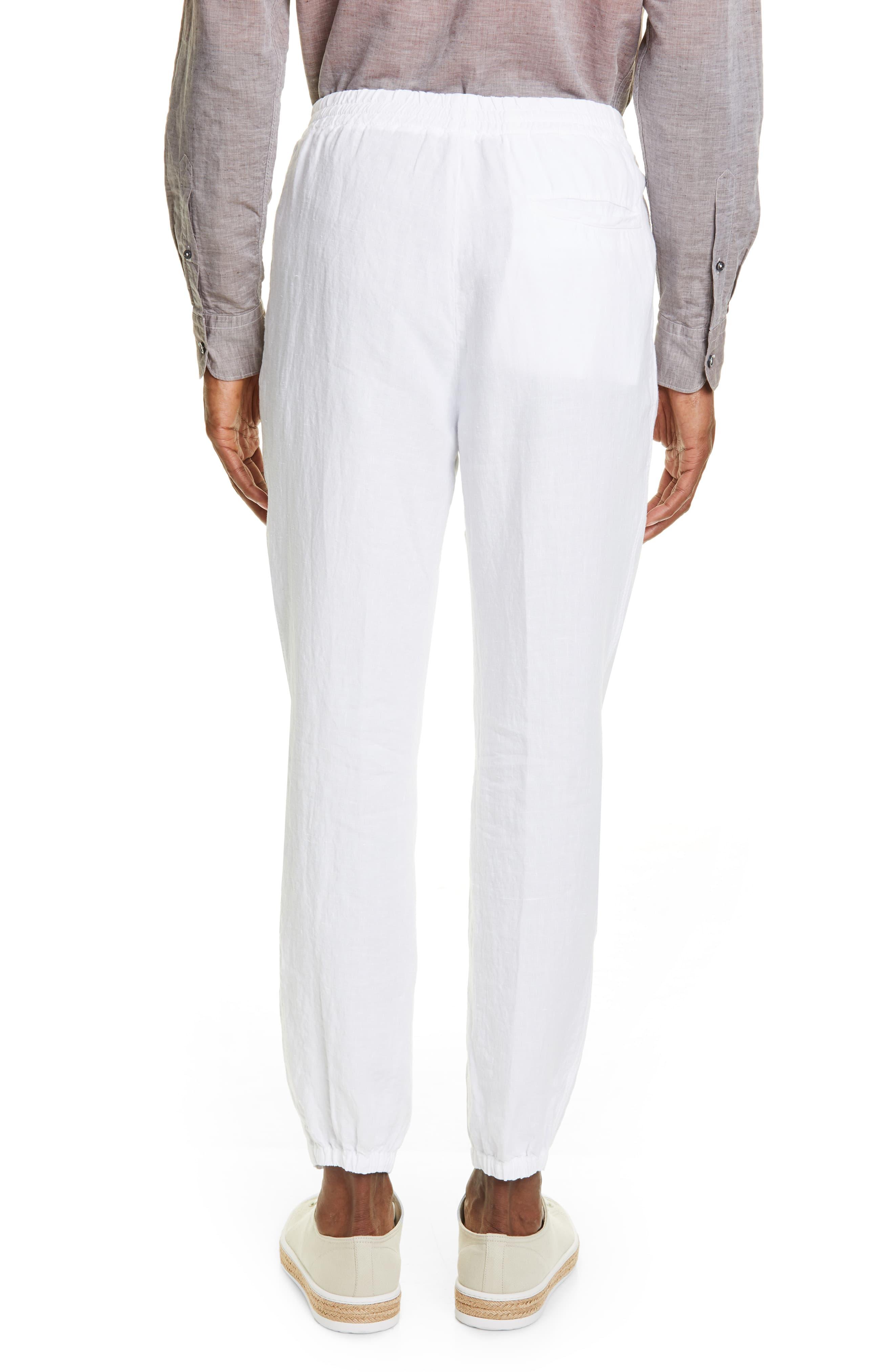 linen jogger pants