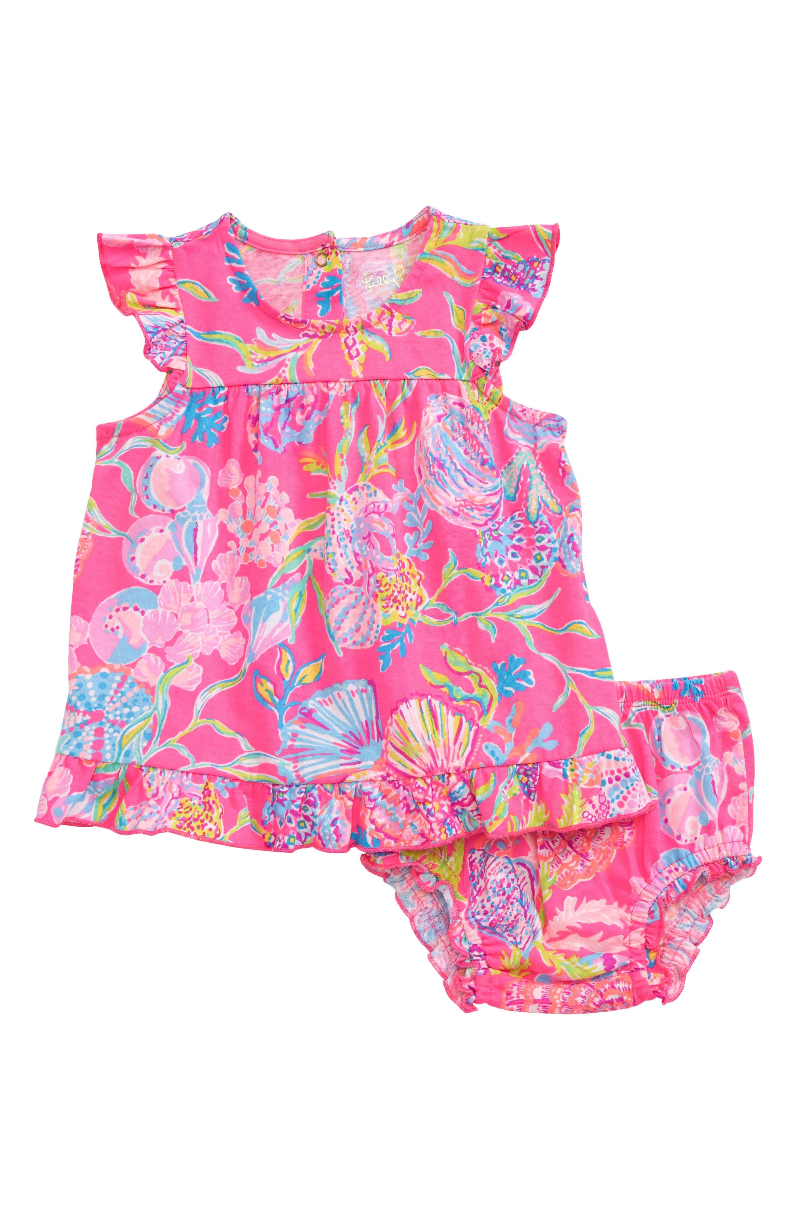 Lilly Pulitzer Cecily Print Dress & Bloomers Set in Pink Lyst