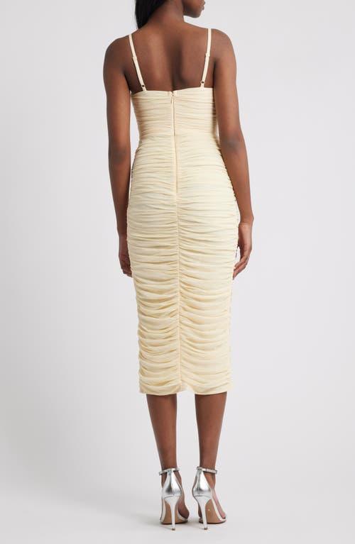 lipsy ruched dress Lipsy Halter Ruched Mesh Bodycon Dress
