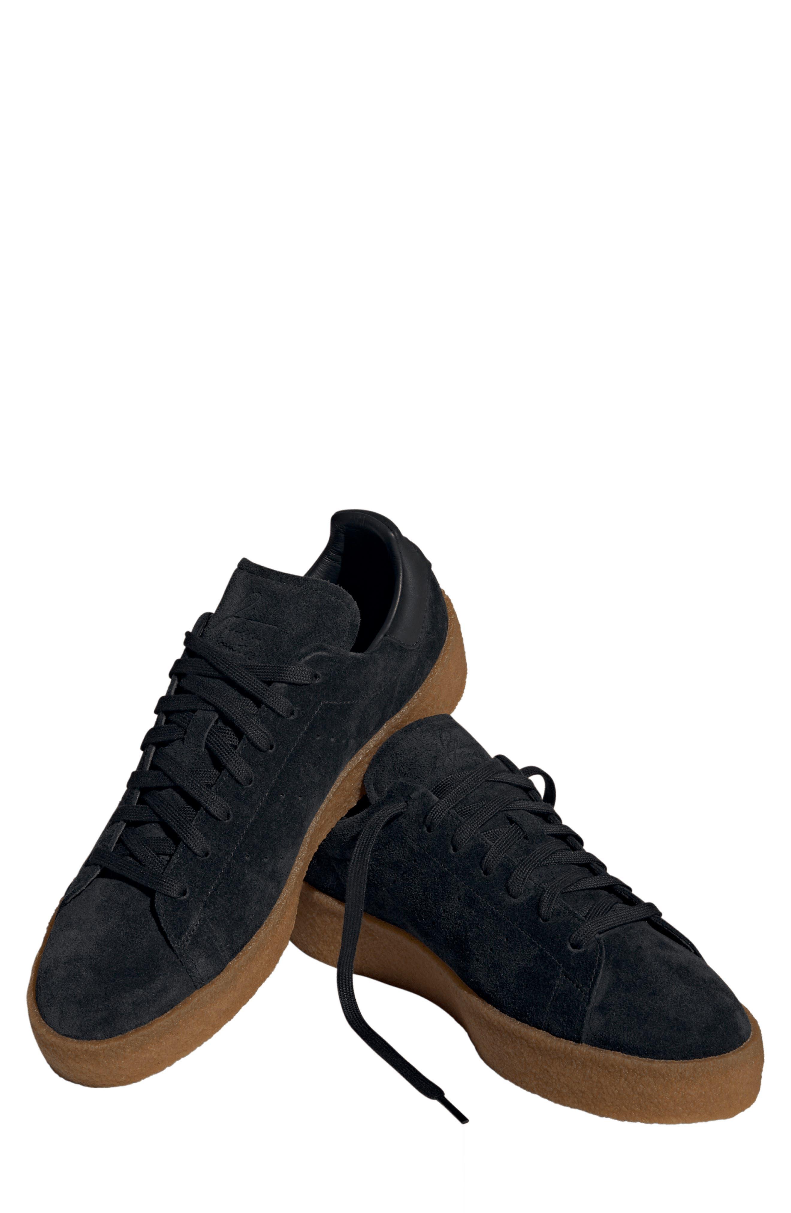 adidas Stan Smith Crepe Sole Sneaker in Black for Men | Lyst