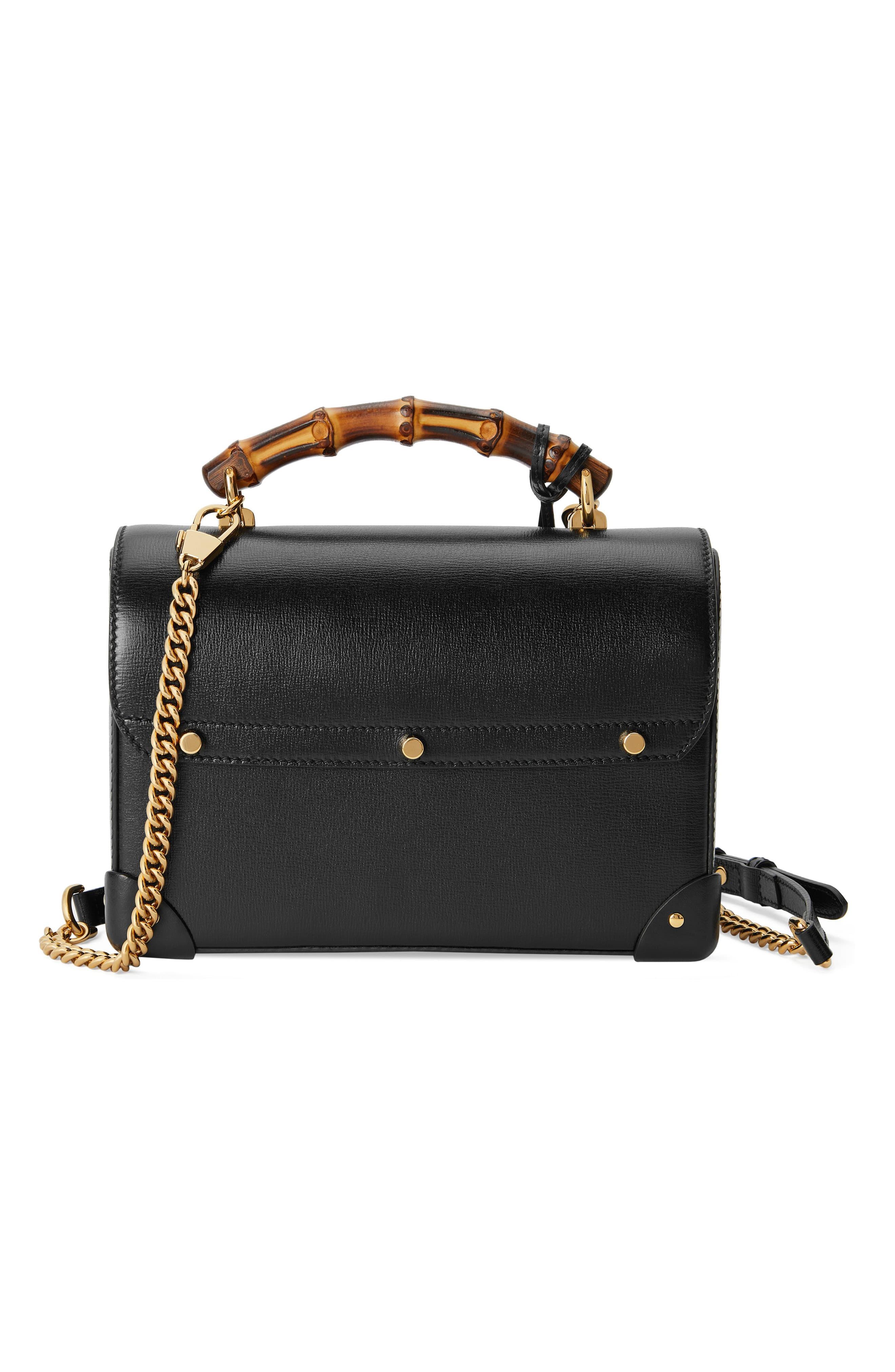 gucci-Black-Padlock-Bamboo-