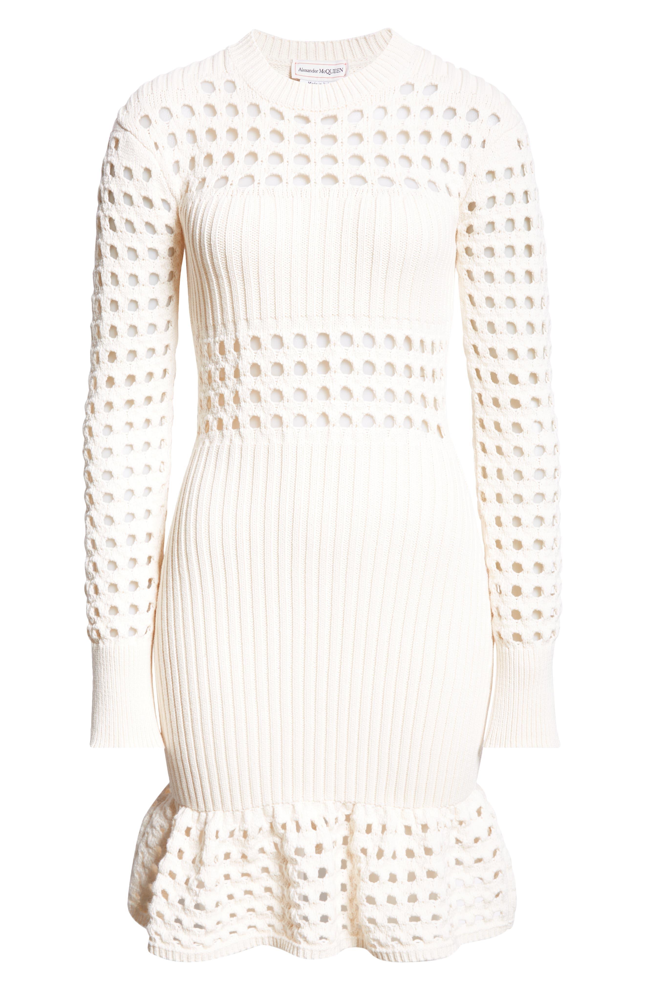 Alexander mcqueen jumper dress outlet