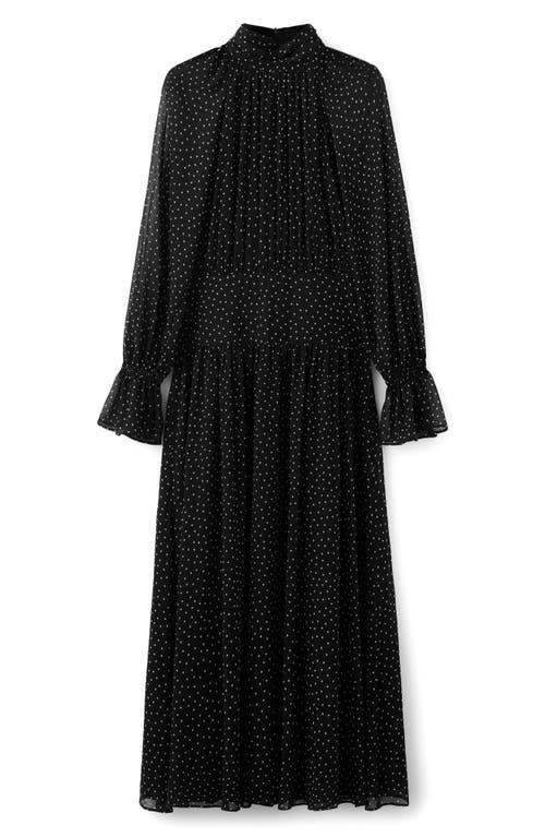 polka dot midi dress mango A-line polka-dot dress - Women