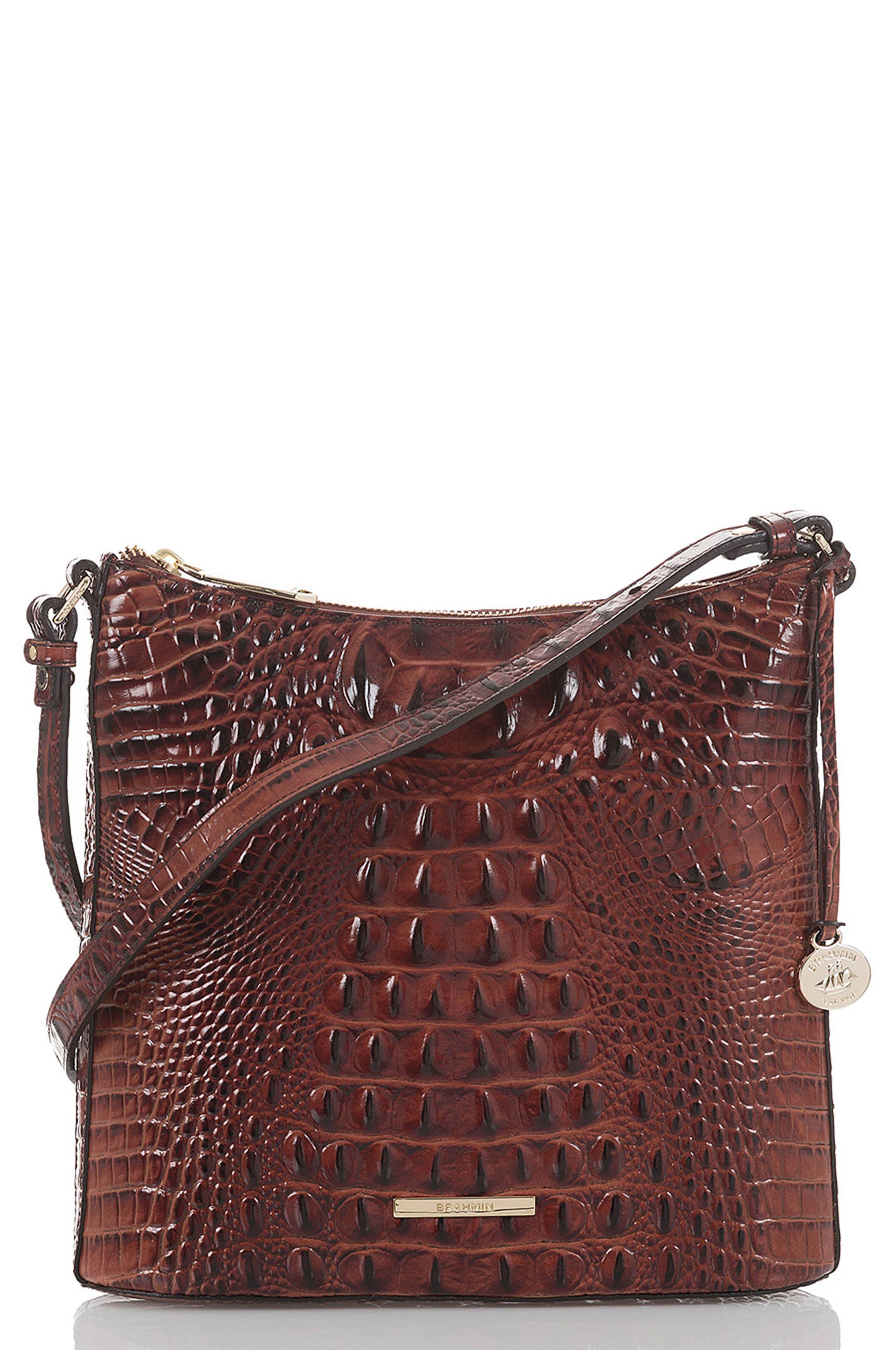 Brahmin Katie Leather Crossbody Save 30 Lyst