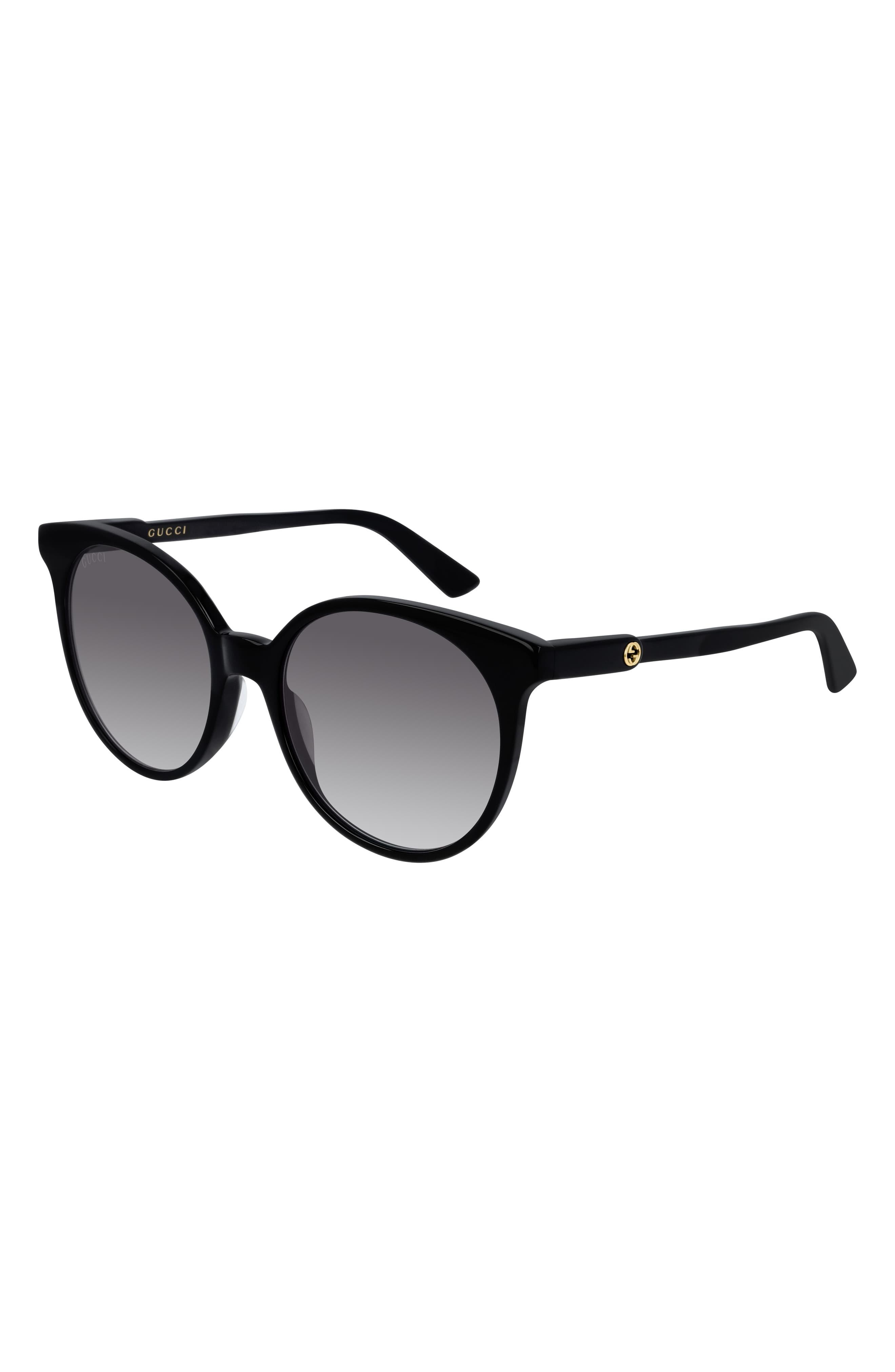 gucci 54mm round sunglasses