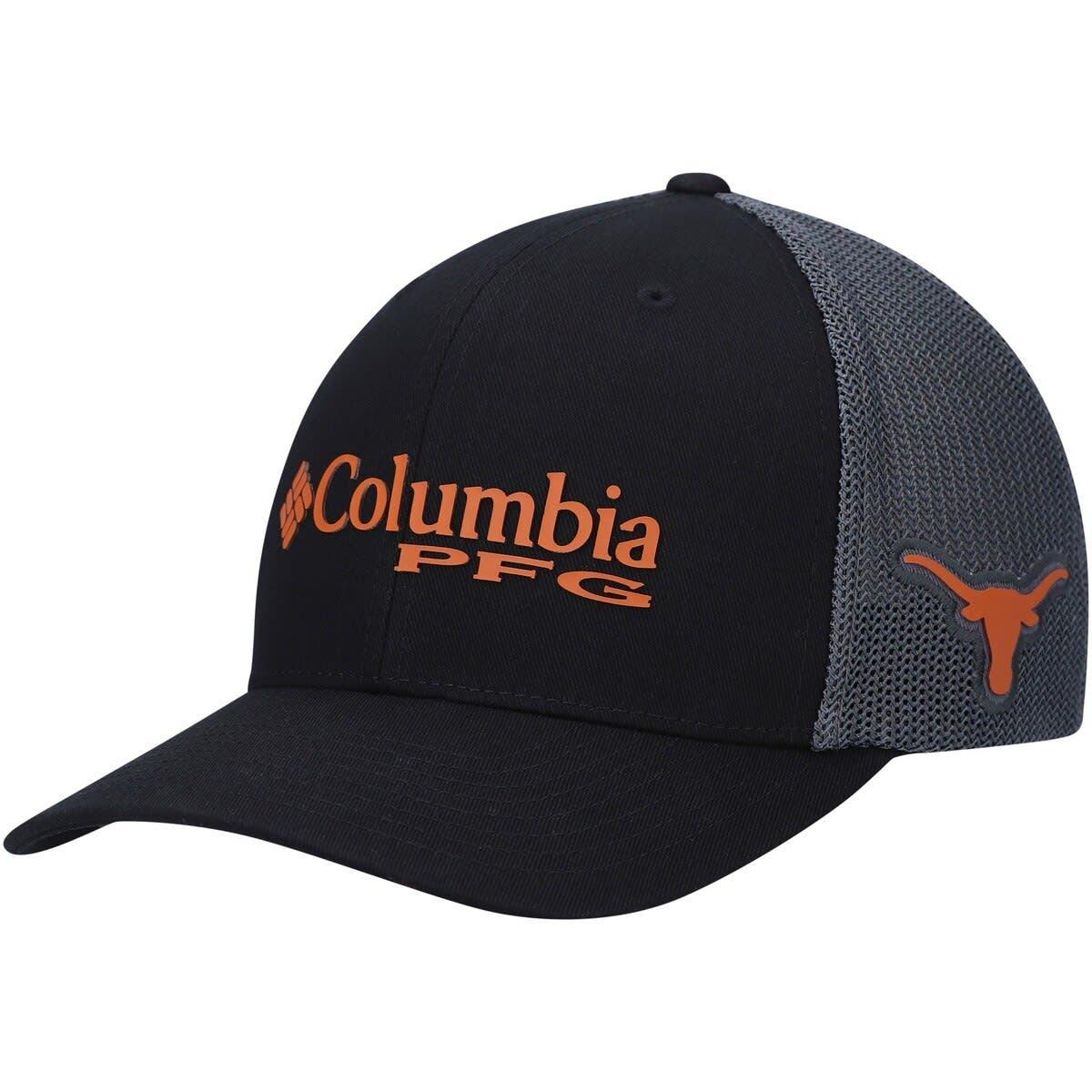 Men's Columbia Texas Orange Texas Longhorns PFG Flex Hat