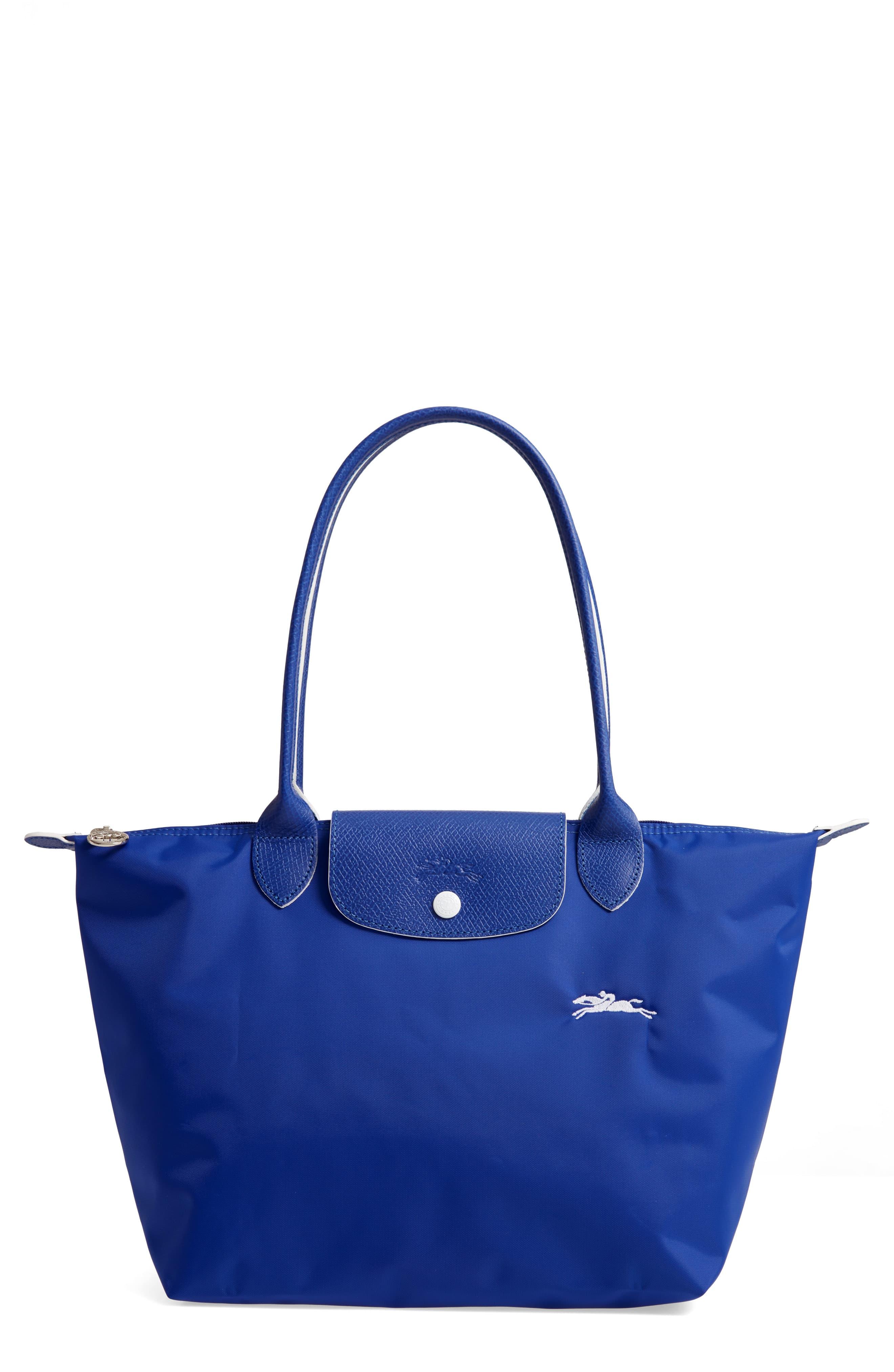 Longchamp Le Pliage Club Small Shoulder Tote in Cobalt (Blue) Lyst