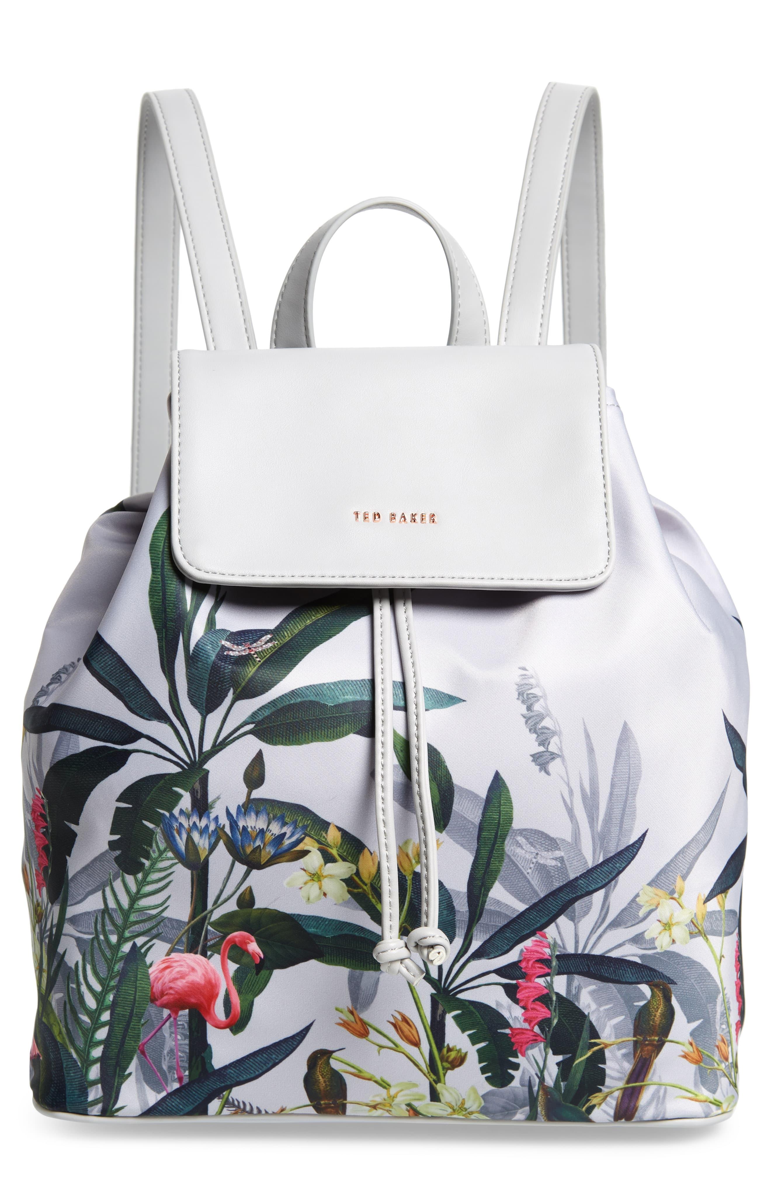 ted baker grey backpack