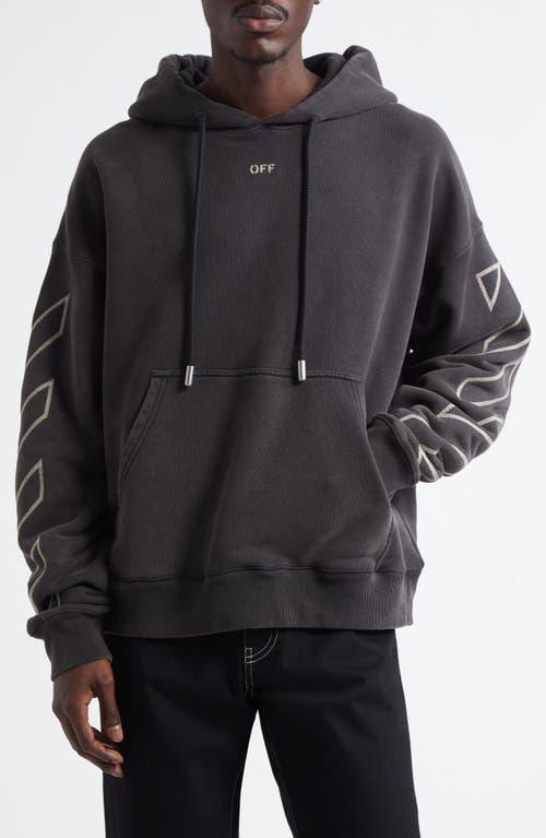 Virgil Abloh Off-White ICA Vintage Arrow Hoodie フーディ Off-White c/o Virgil Abloh Martyrdom Arrow Skate Embroidered