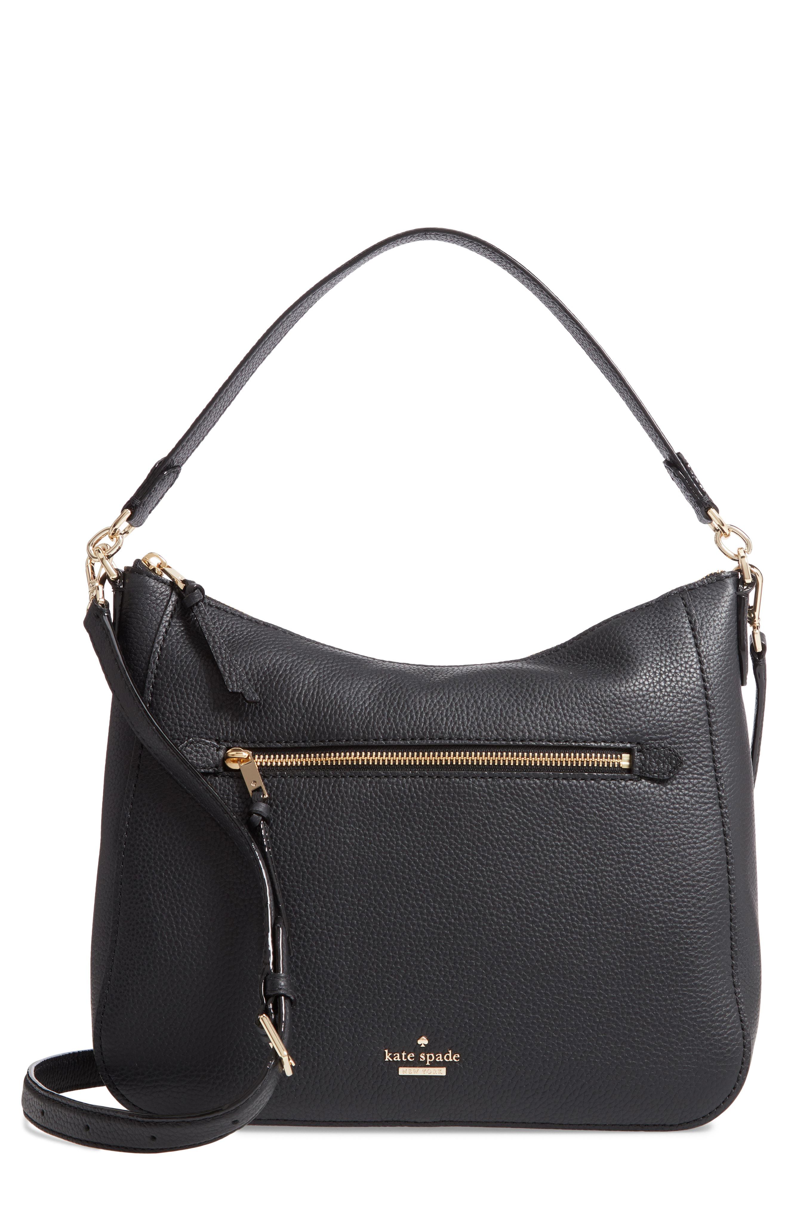 kate spade quincy leather hobo