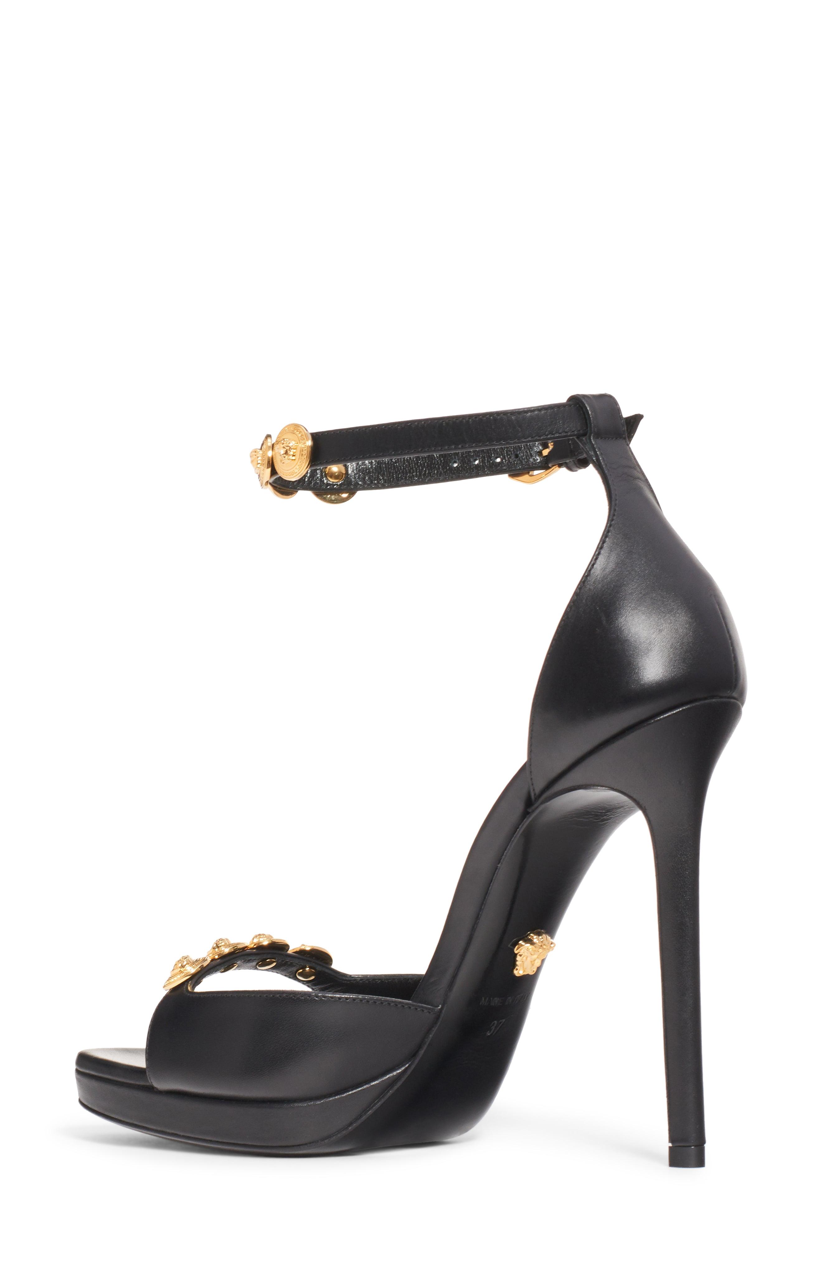 medusa stud icon sandals
