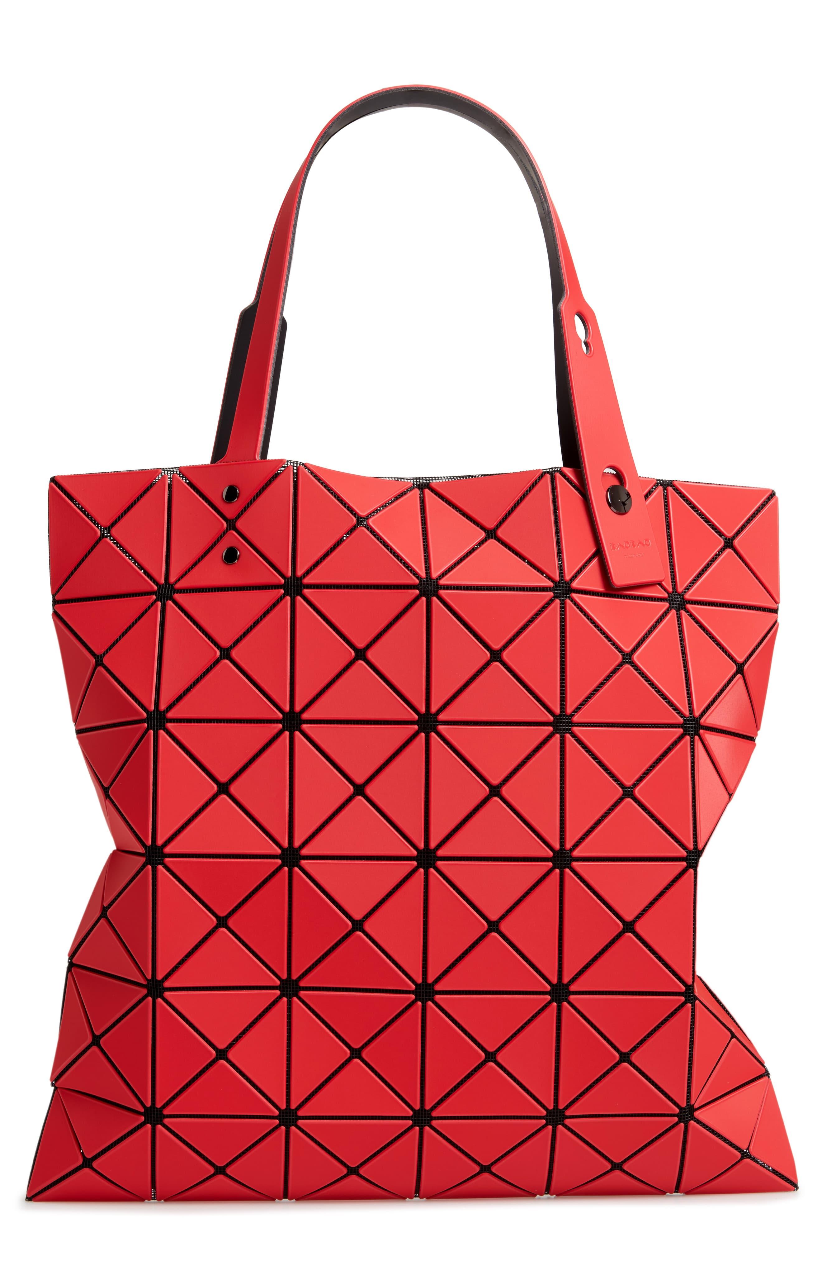 Bao Bao Issey Miyake Lucent Frost Tote in Red - Lyst