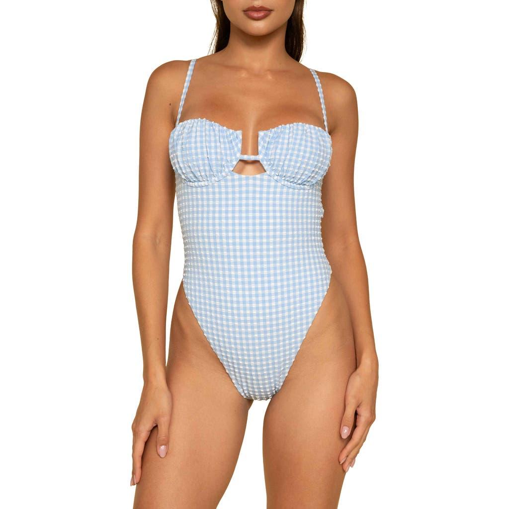 Designer Gingham One Piece Swimsuits for Women - Up to 67 Designer Gingham One Piece Swimsuits for Women - Up to 67