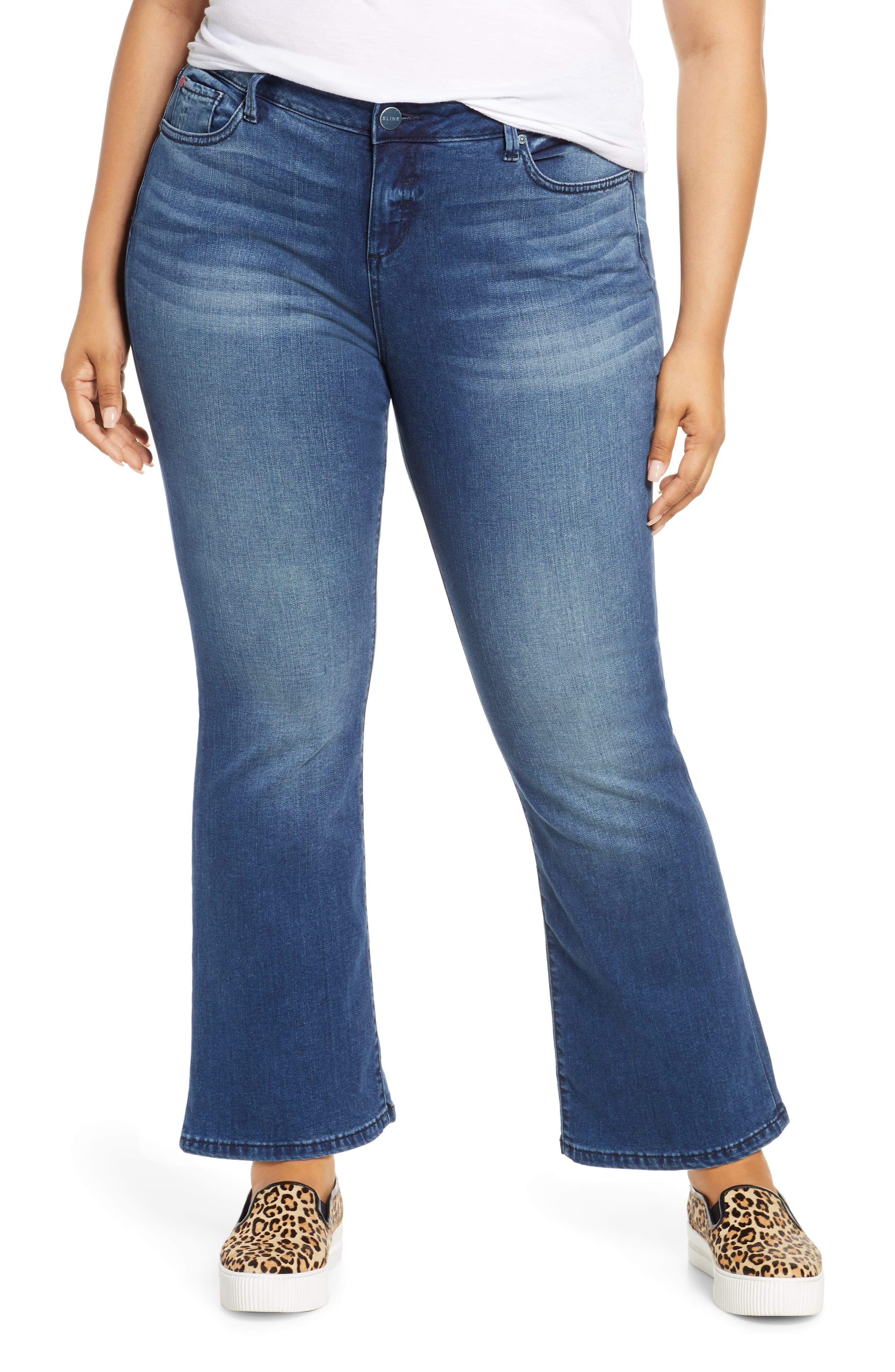 Slink Jeans Denim High Waist Bootcut Jeans in Blue Lyst