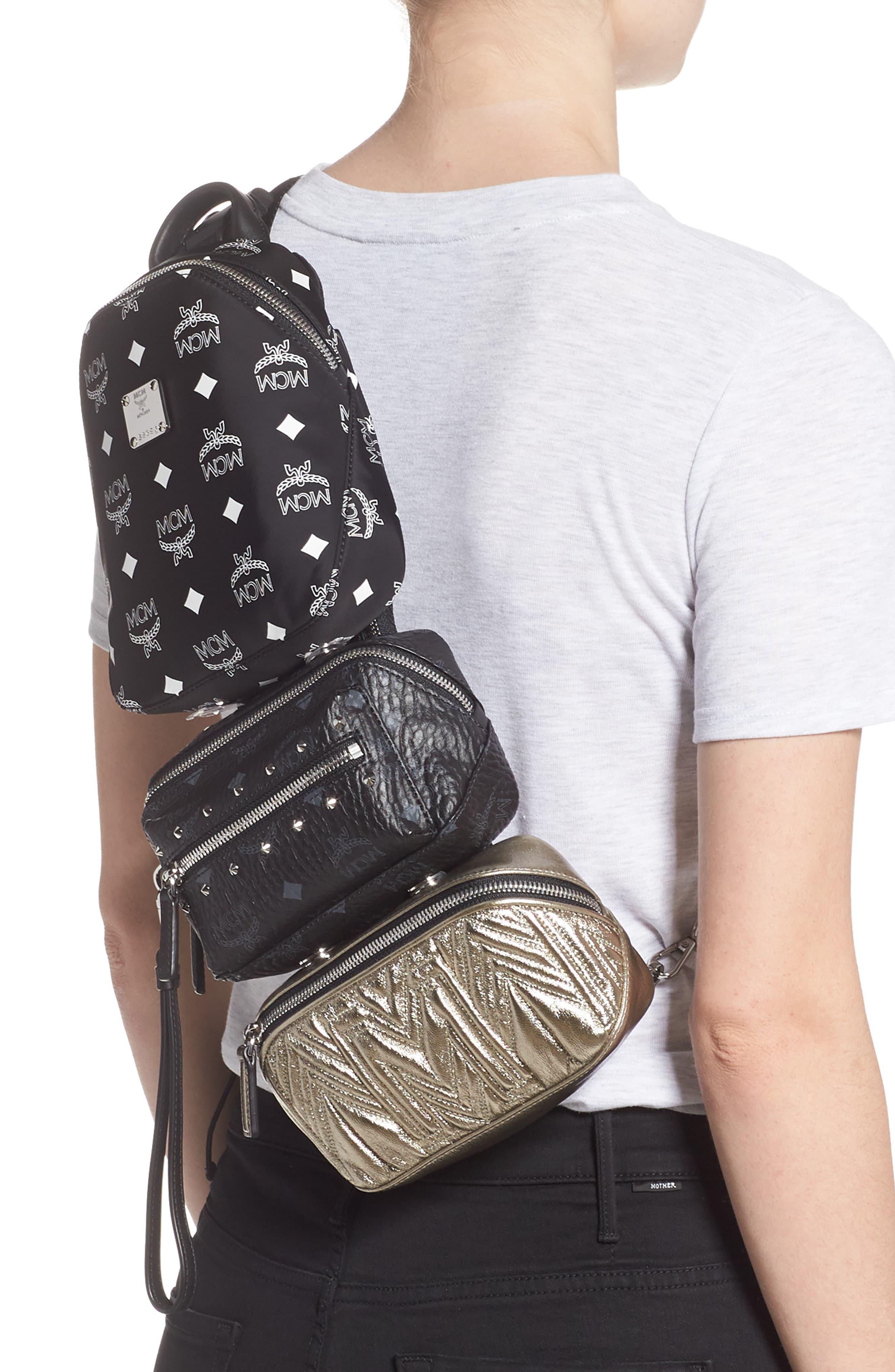mcm pink sling bag