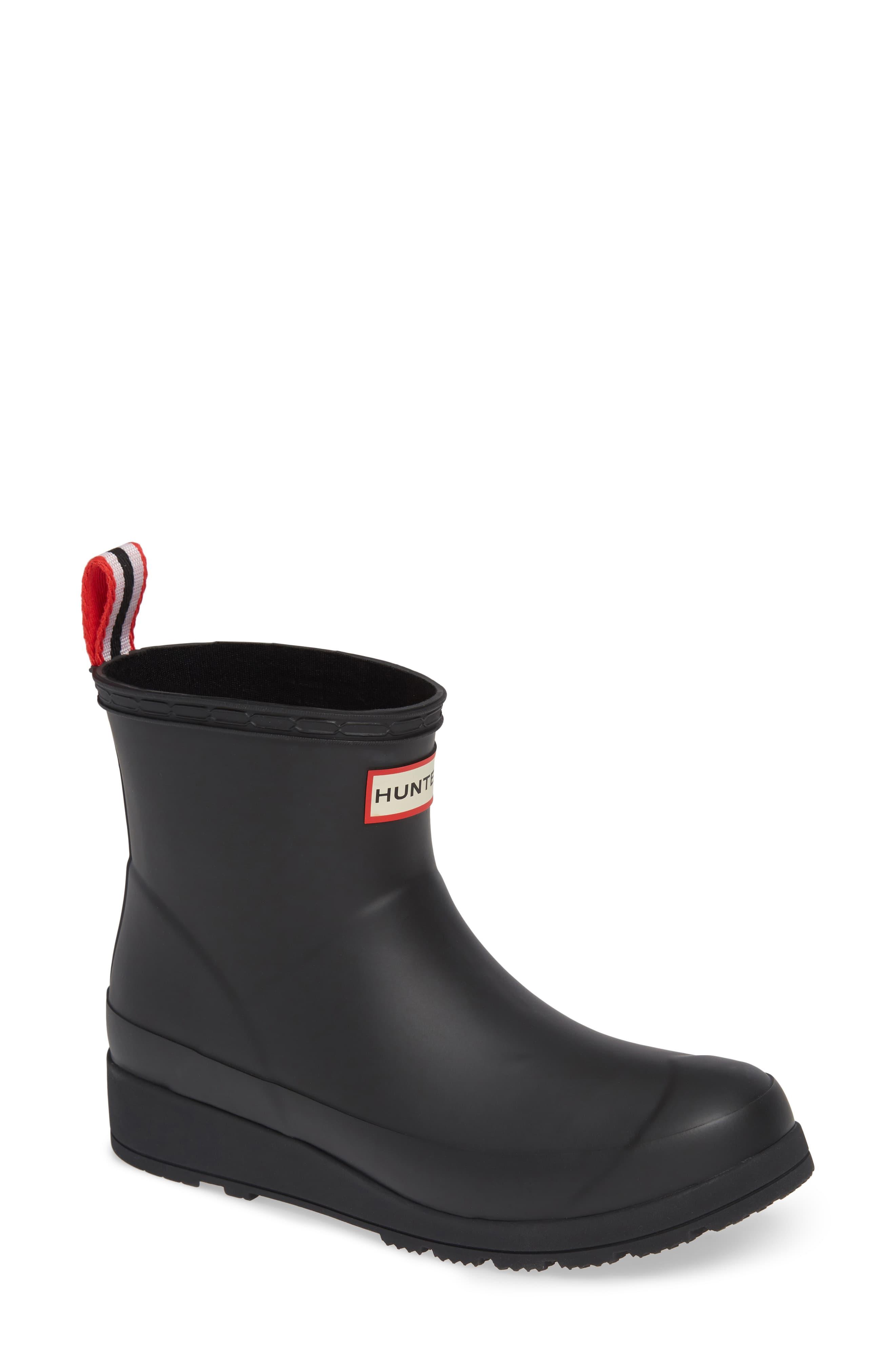 original play waterproof rain bootie hunter