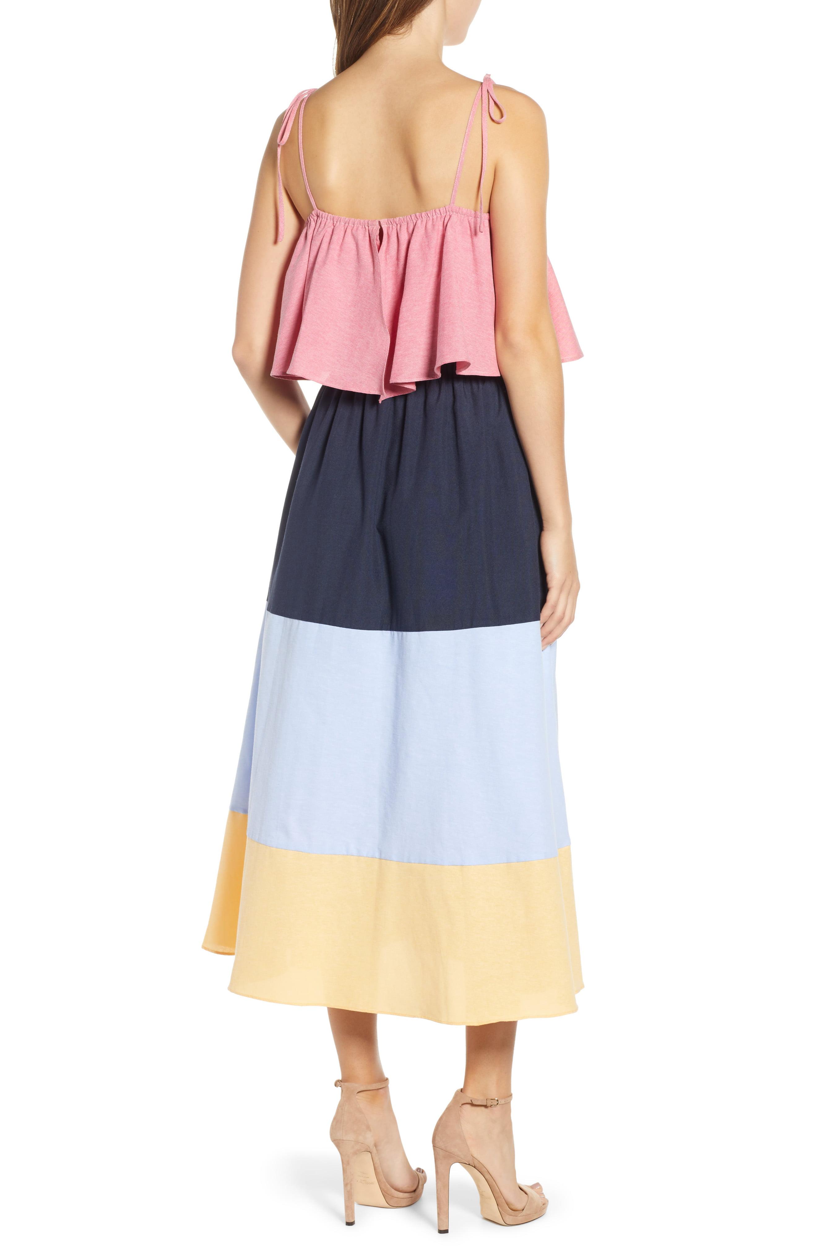 english factory colorblock maxi