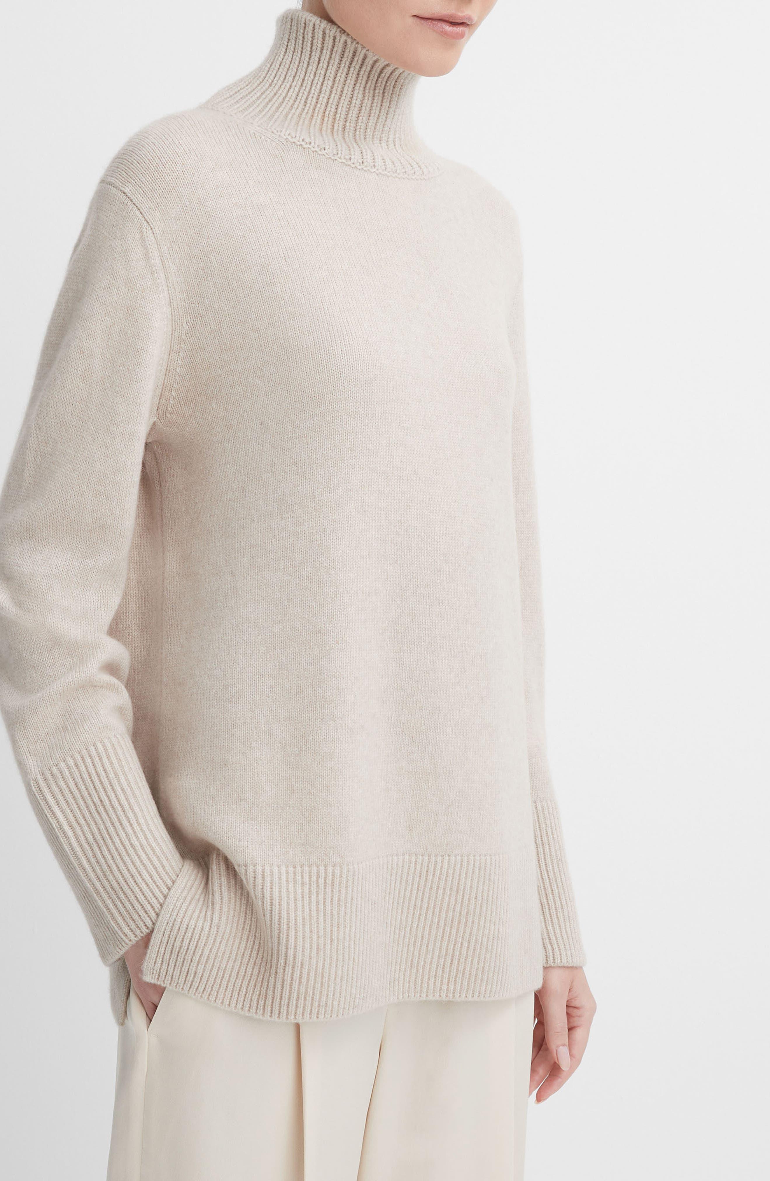 White turtleneck cheap tunic