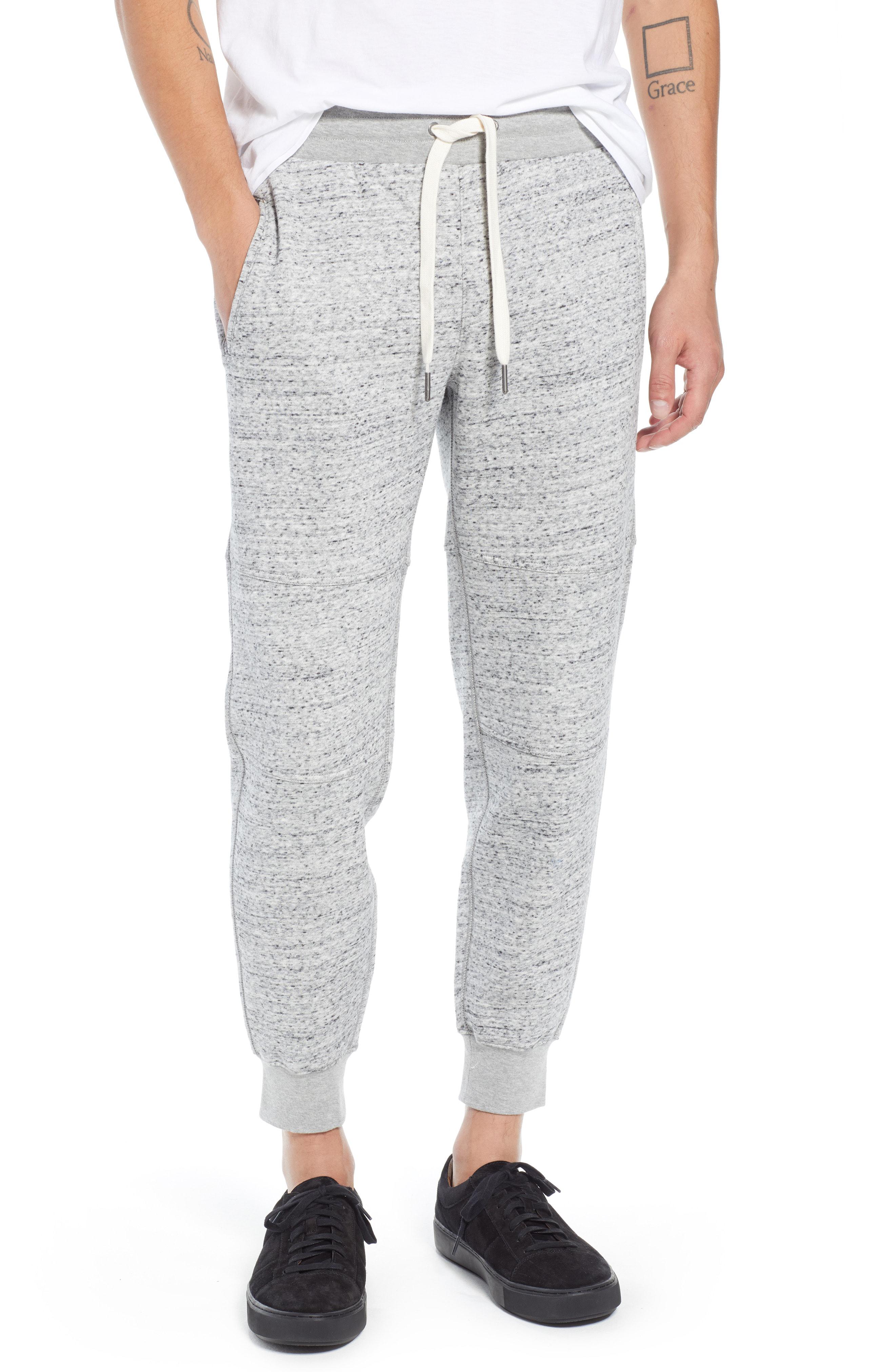 Bonds Logo Trackies Grey Marl//White