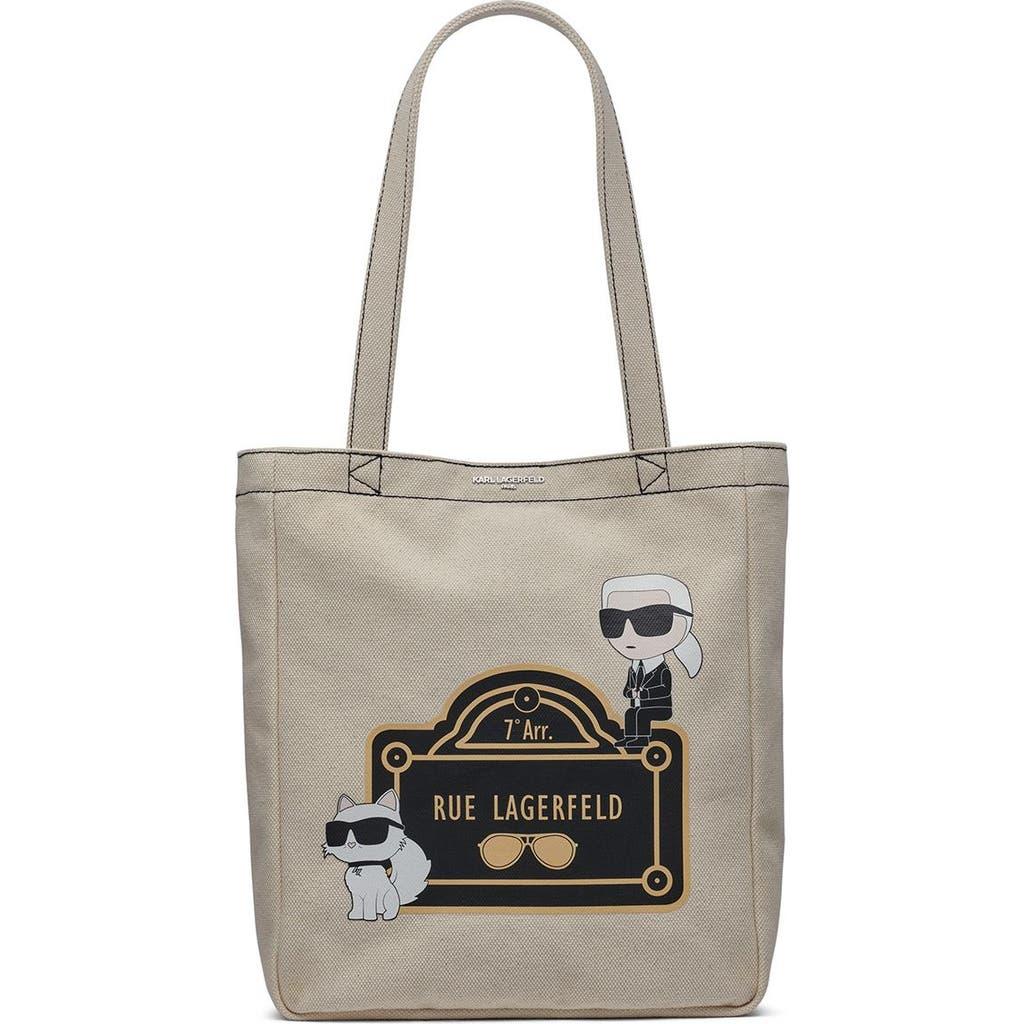 Karl Lagerfeld Cannes Tote in White Lyst - Main Image