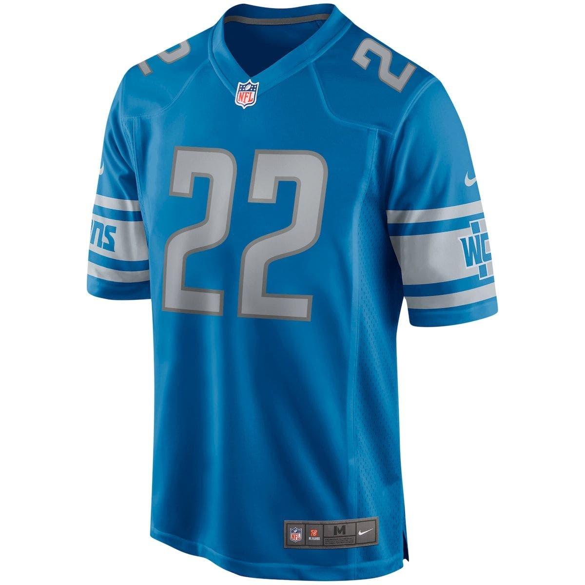 Nike Bobby Layne Blue Detroit Lions Game Retired Player Jersey At