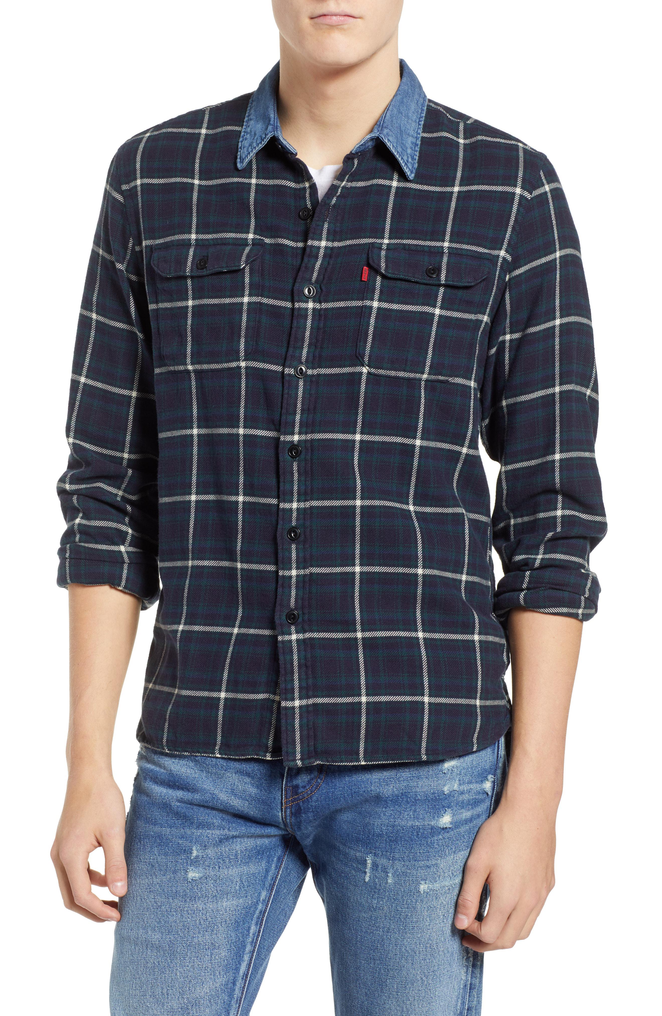 levi's hooded worker