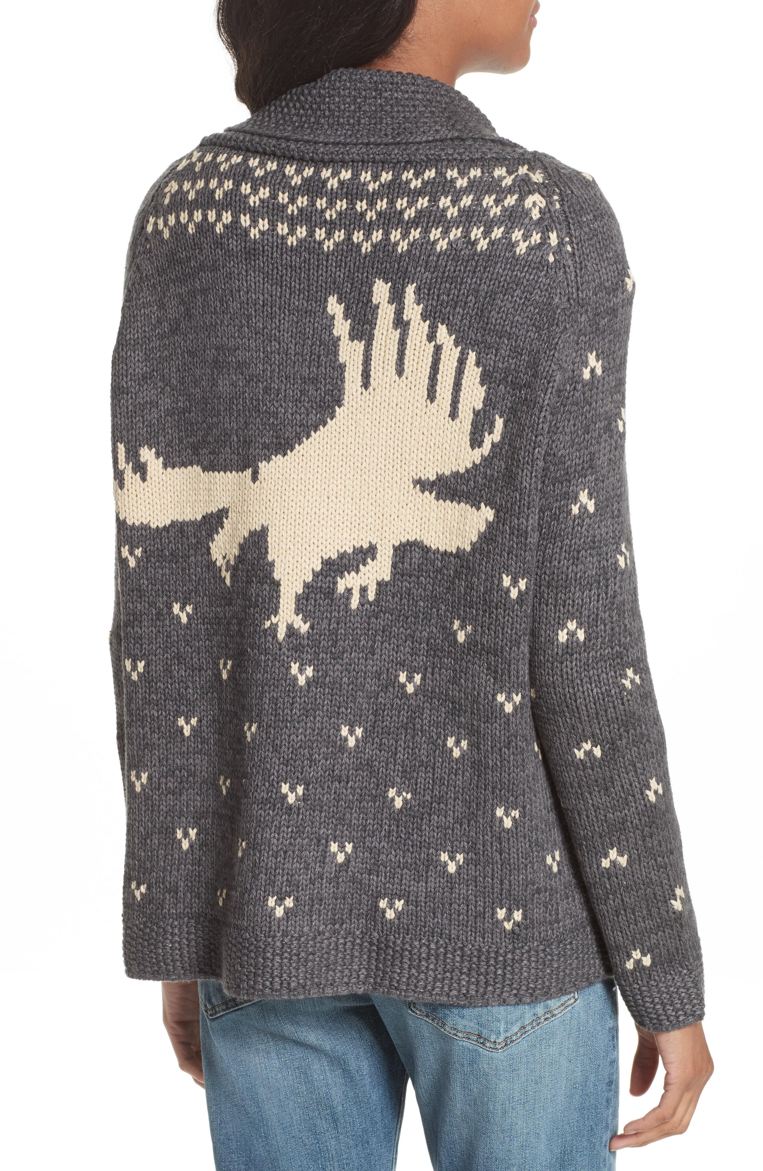 boob reindeer jumper