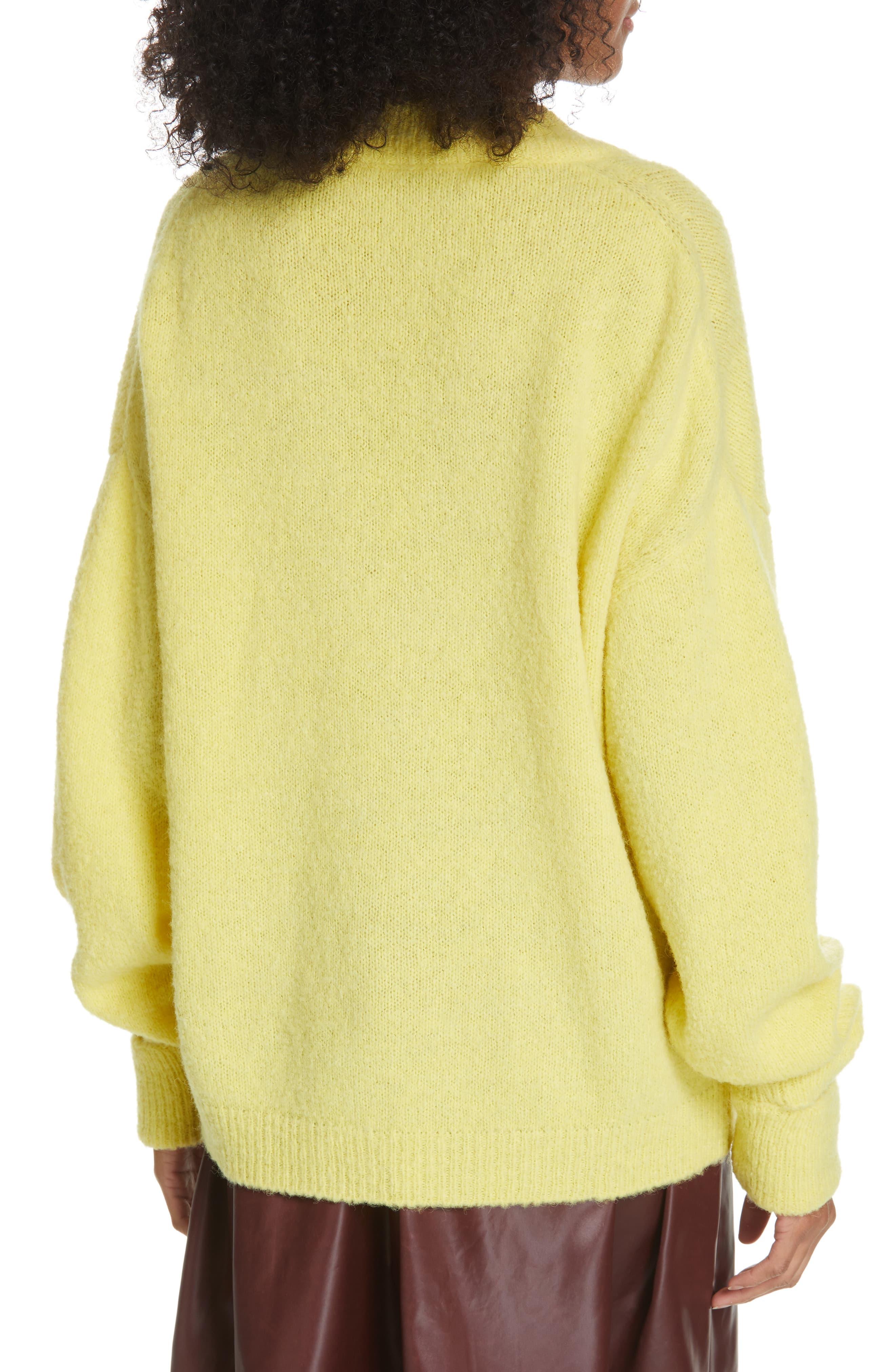 tibi v neck sweater