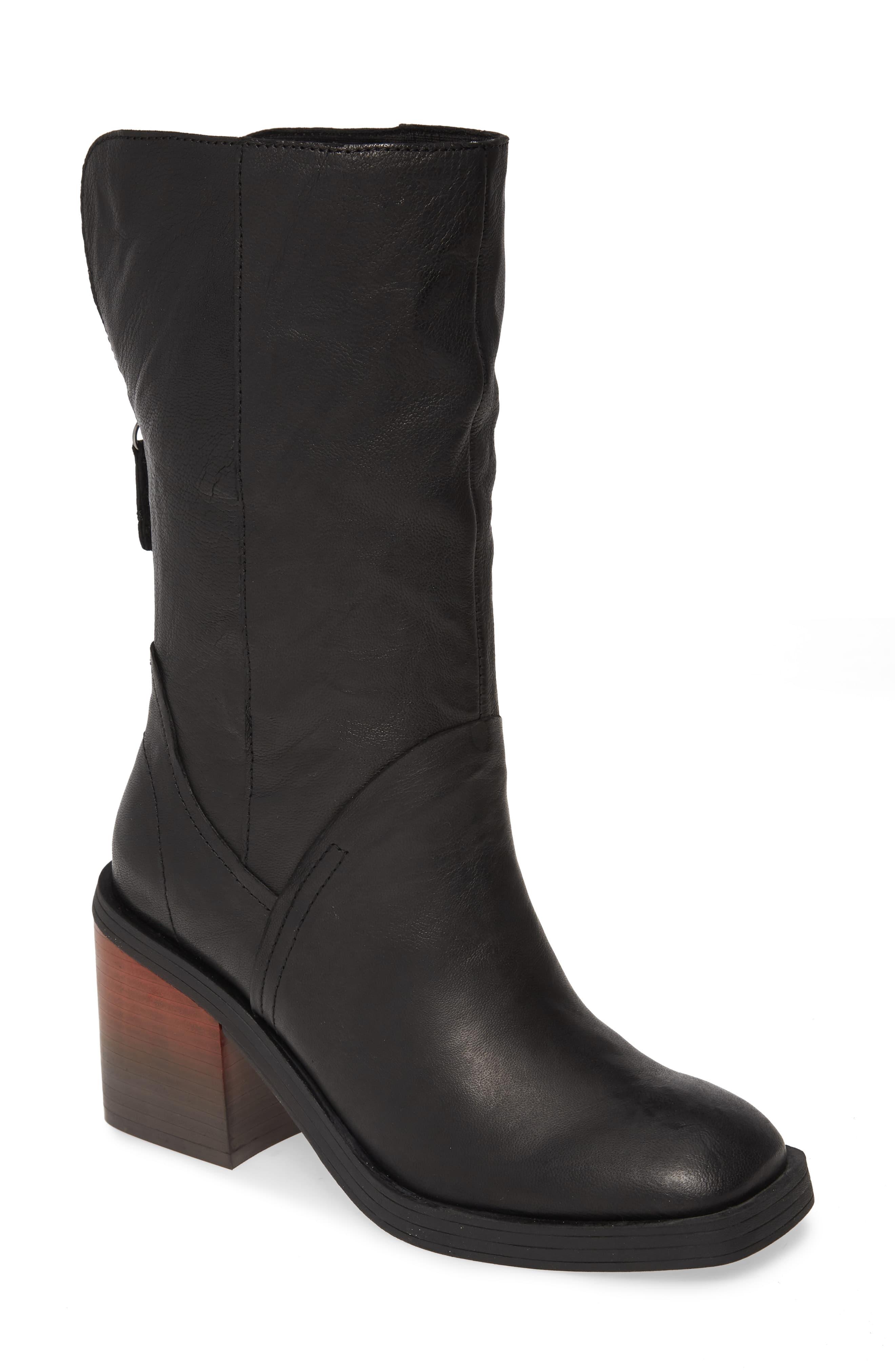 Kelsi Dagger Brooklyn Waterway Boot in Black Leather (Black) Lyst