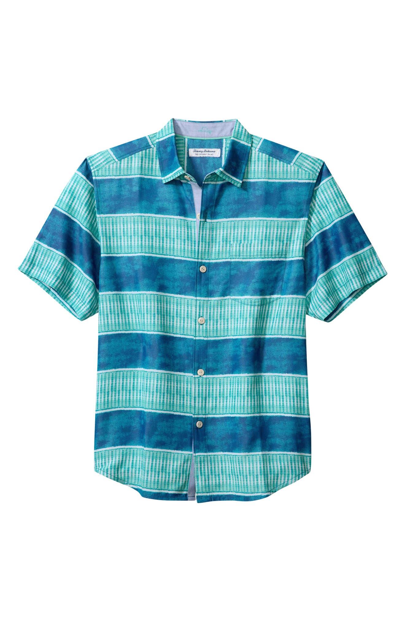Tommy Bahama Coconut Point Islandzone® Rivera Stripe Short Sleeve