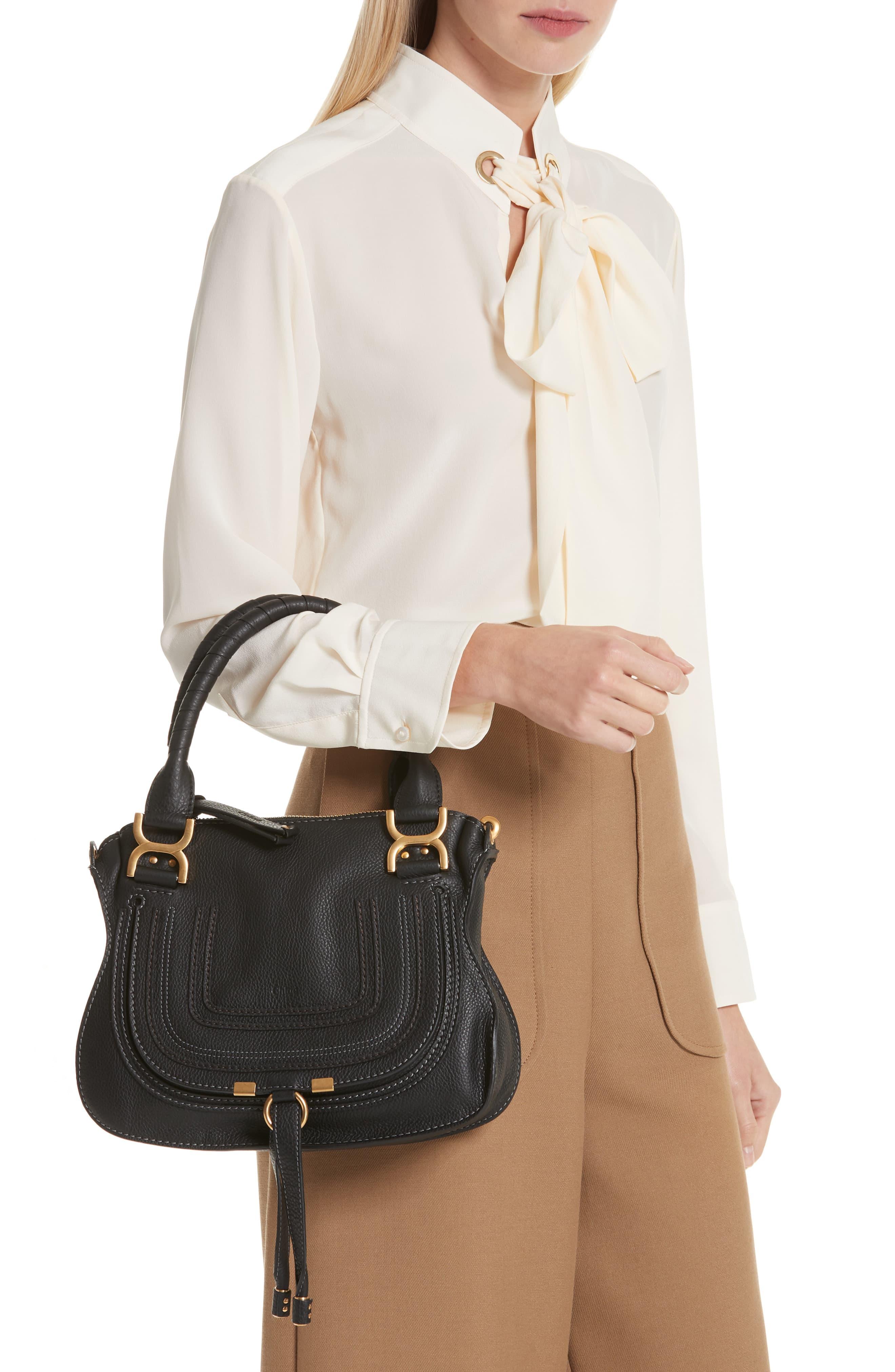 marcie small double carry bag chloé
