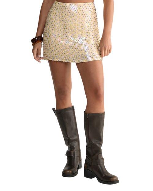 Nasty Gal Studded Suede Mini Skirt Nasty Gal Skirts Nasty Gal Mini