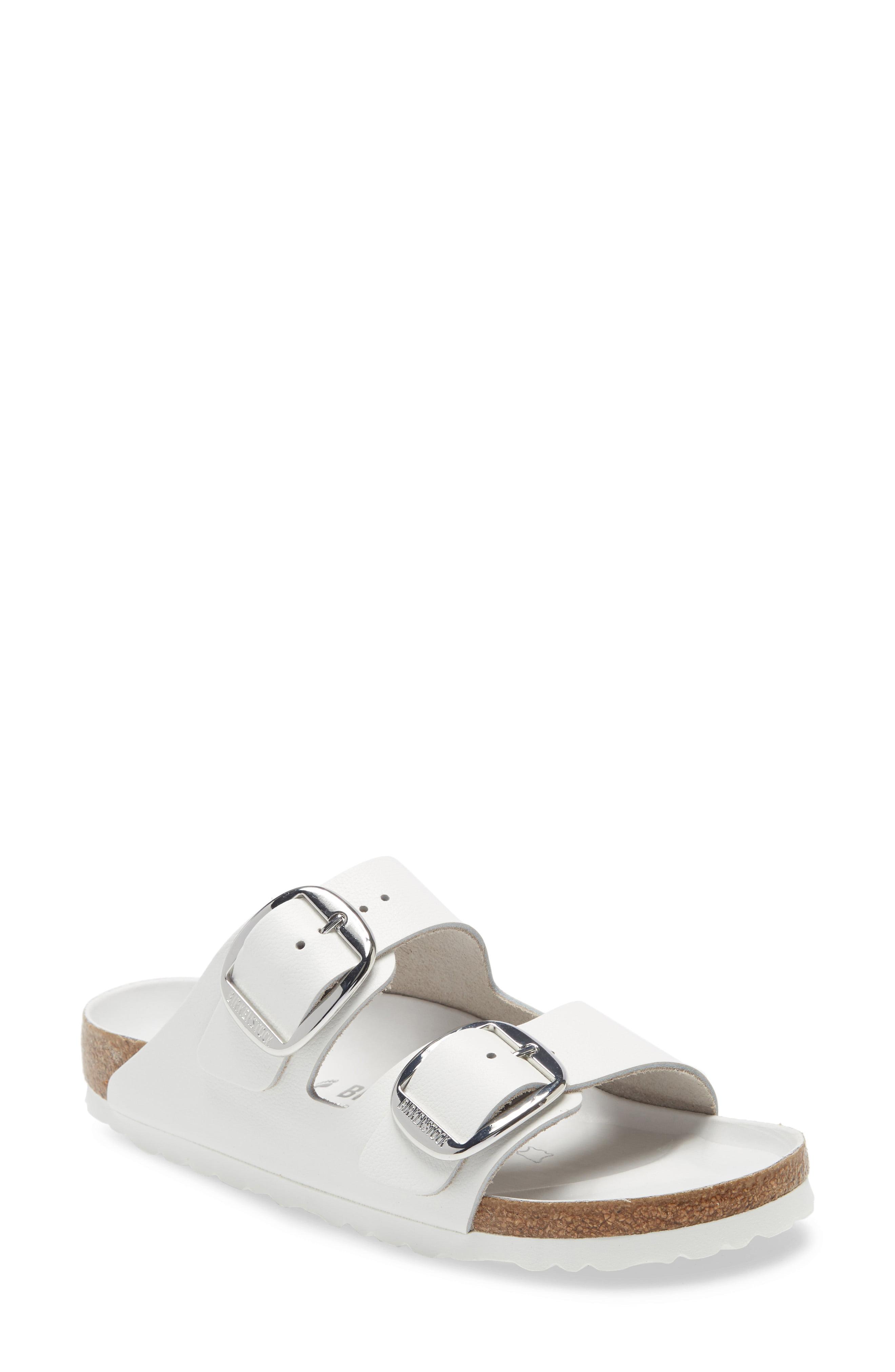 Birkenstock Arizona Big Buckle Slide Sandal in White Lyst