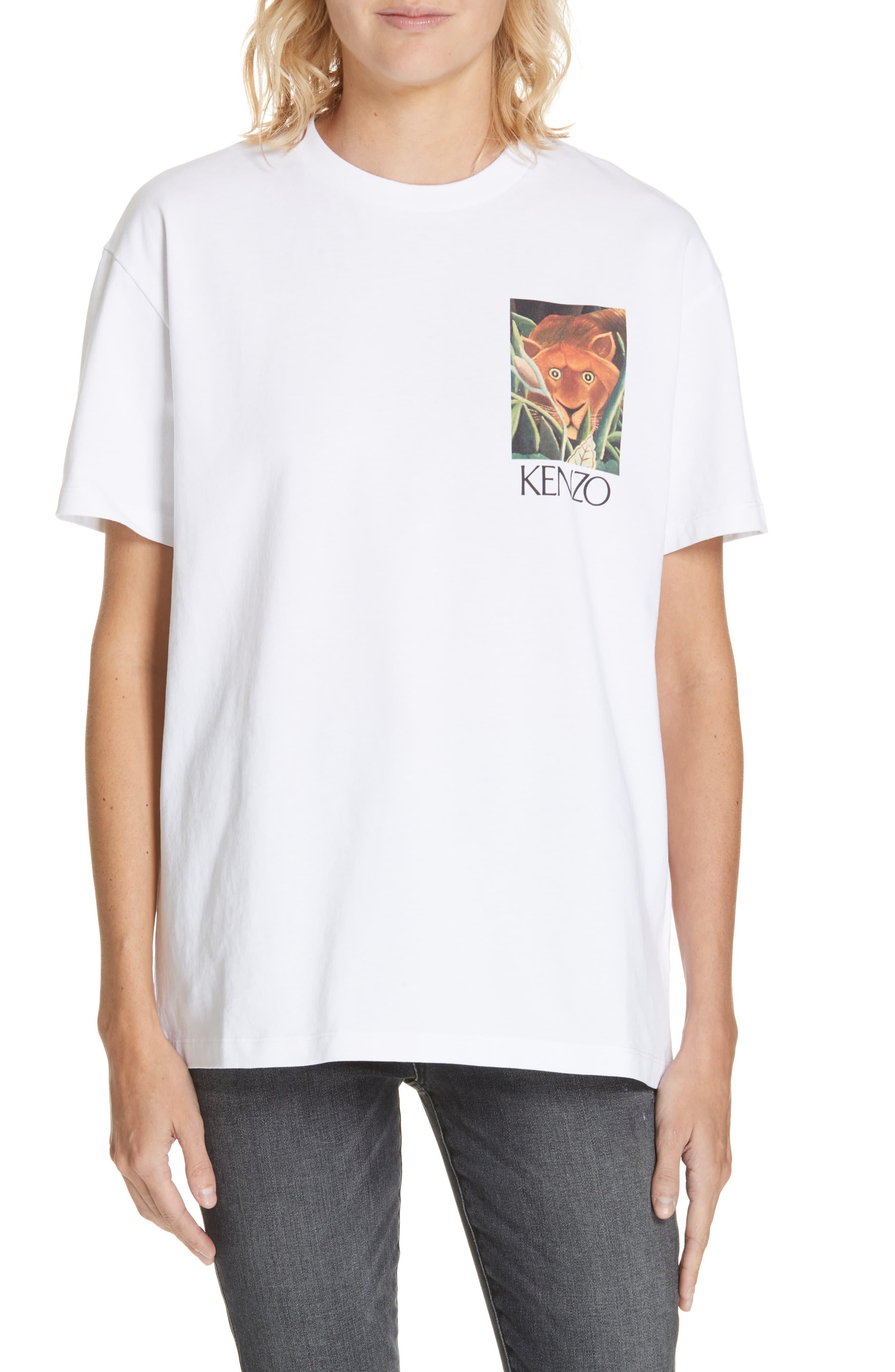 kenzo jungle tiger t shirt
