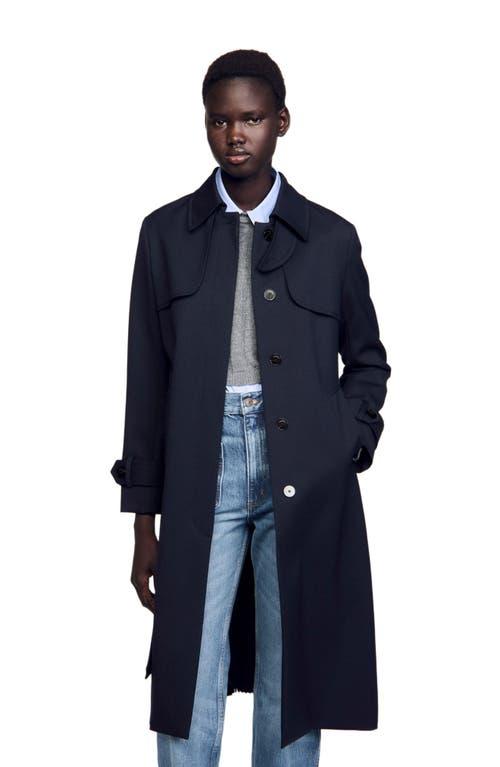 Sandro Trench coats for Women | Online Sale up to 69% off | Lyst