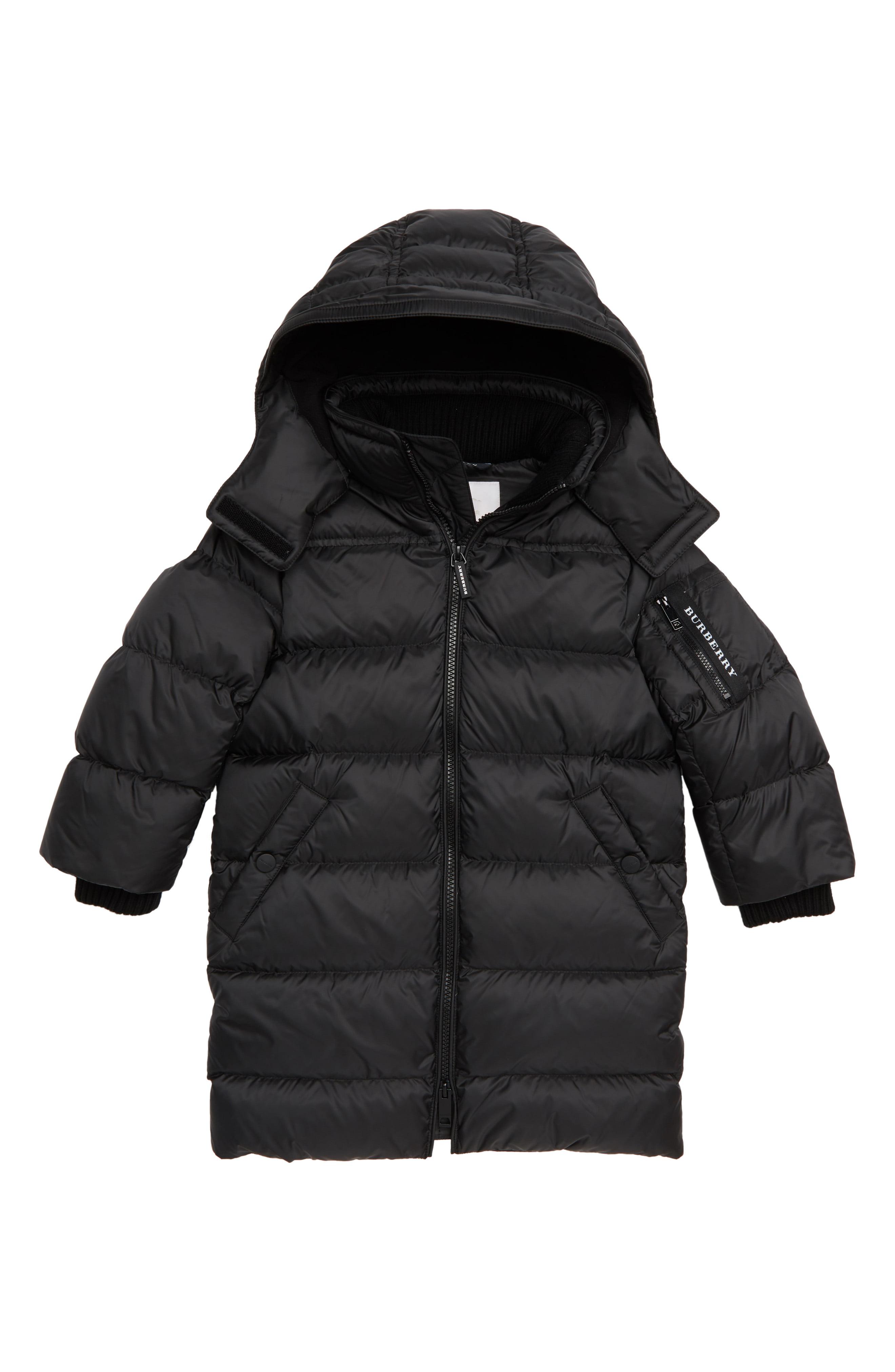 Burberry Waterproof Down Puffer Coat in Black for Men - Lyst