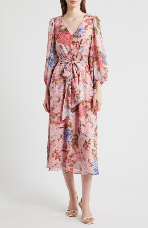knee length dresses for ladies Long Sleeve Mini Dress, Tie Neck | Anne Klein